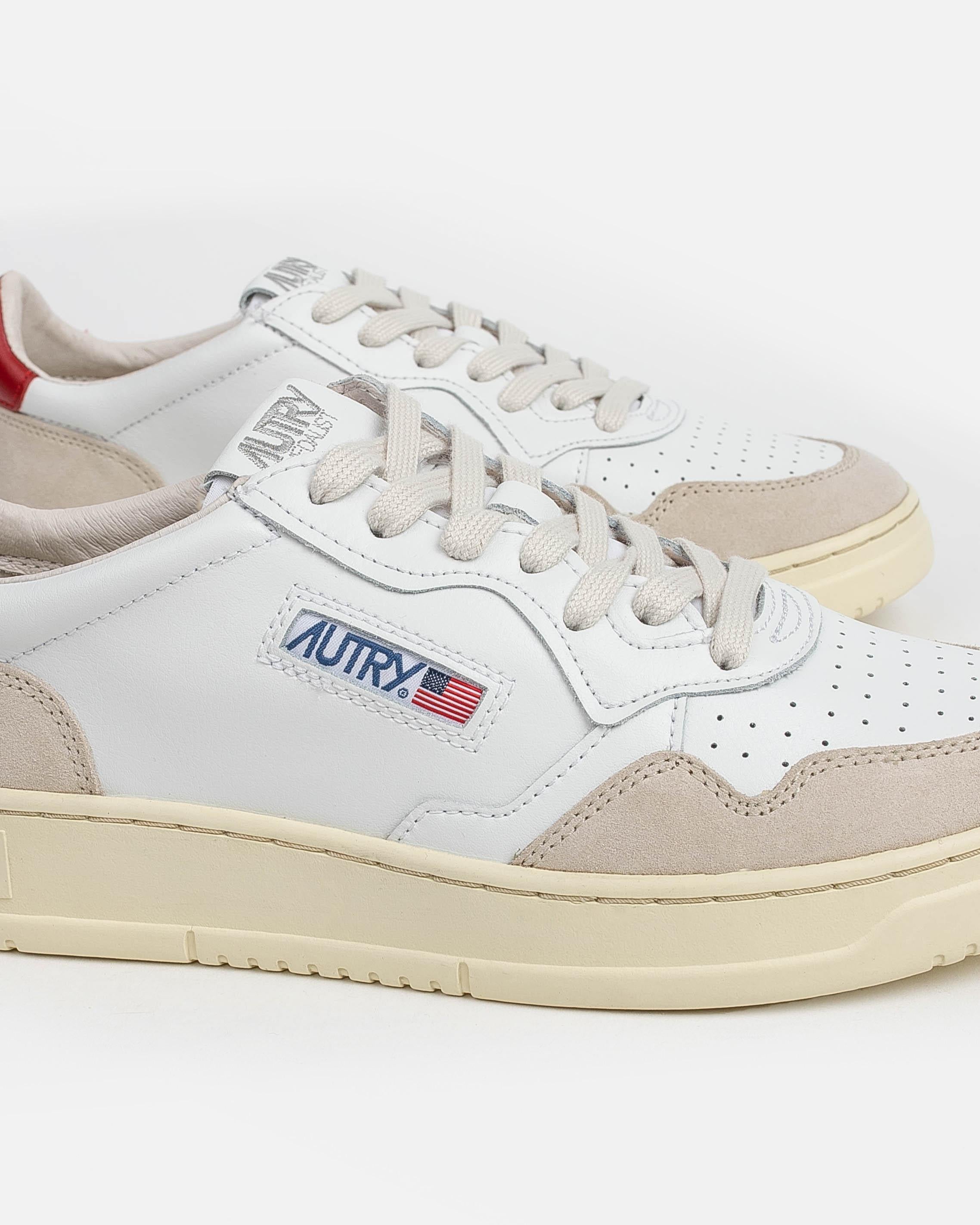 Zapatillas Autry AULM LS43 AULM LS43 WHT/RED AUTRY 