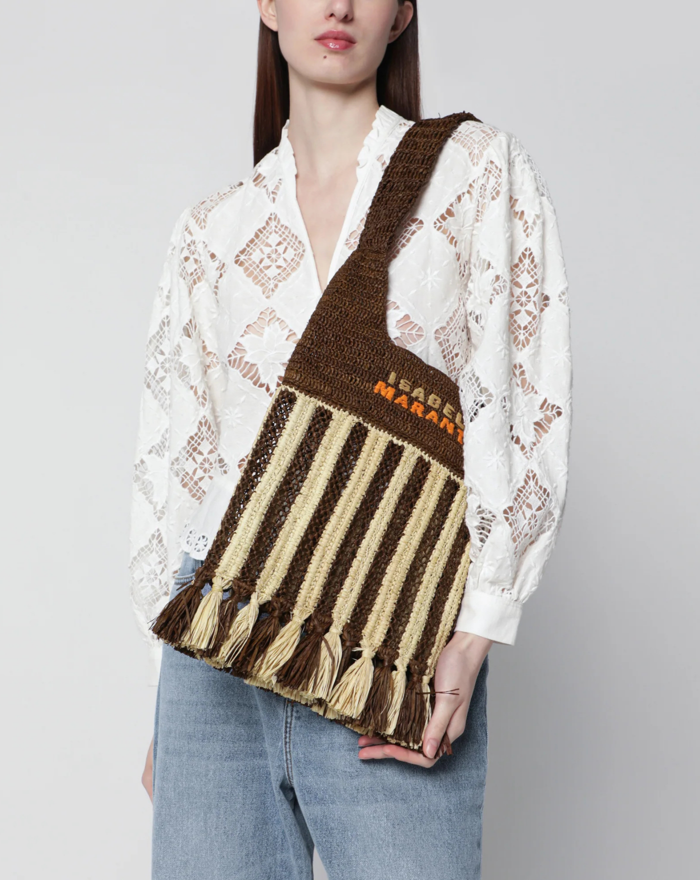 Bolso Isabel Marant Praia Small PP0181FBD1X03M NLBN ISABEL MARANT 