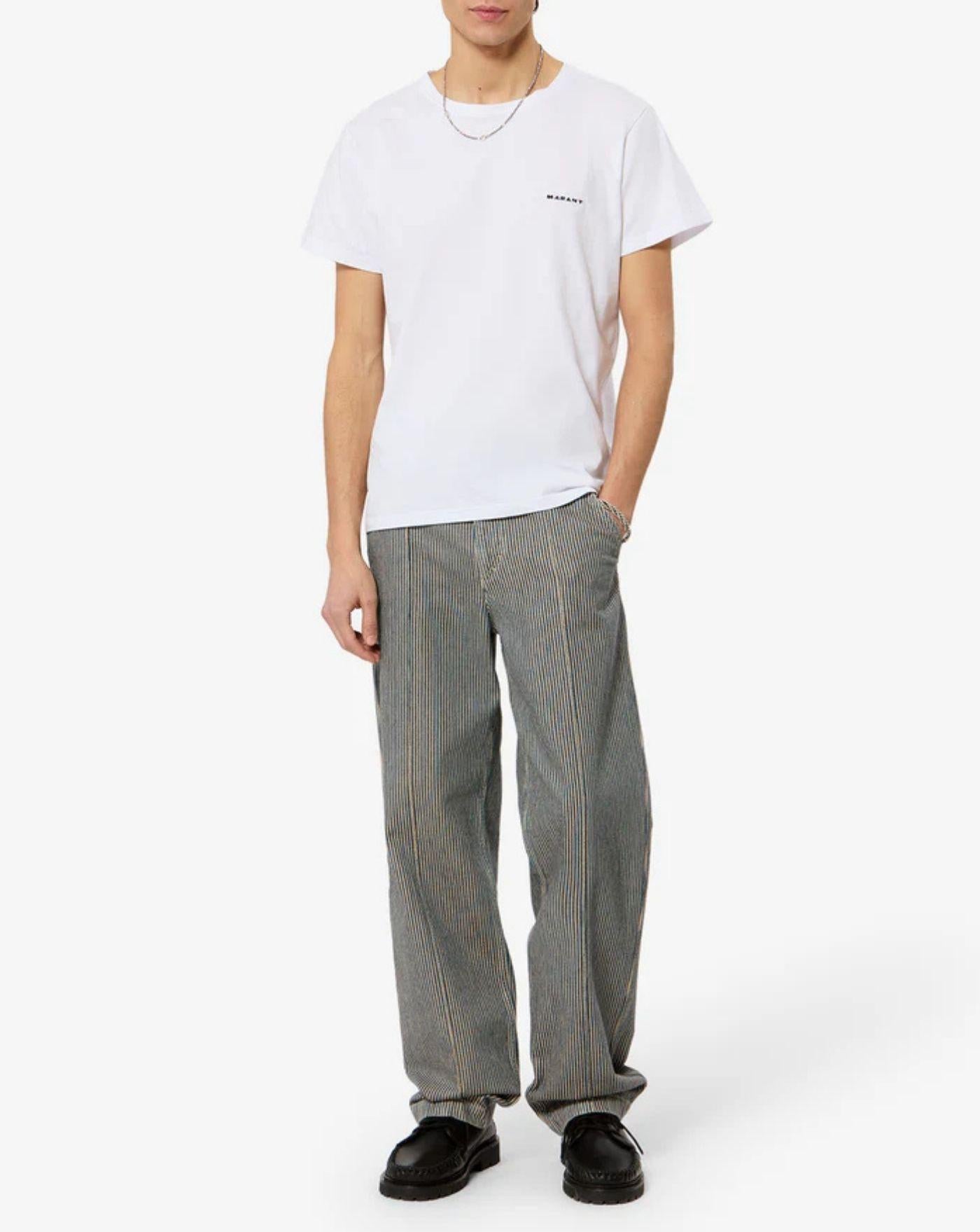 Camiseta Isabel Marant Zafferh 24ATS0047HA B3N13H20WH ISABEL MARANT 