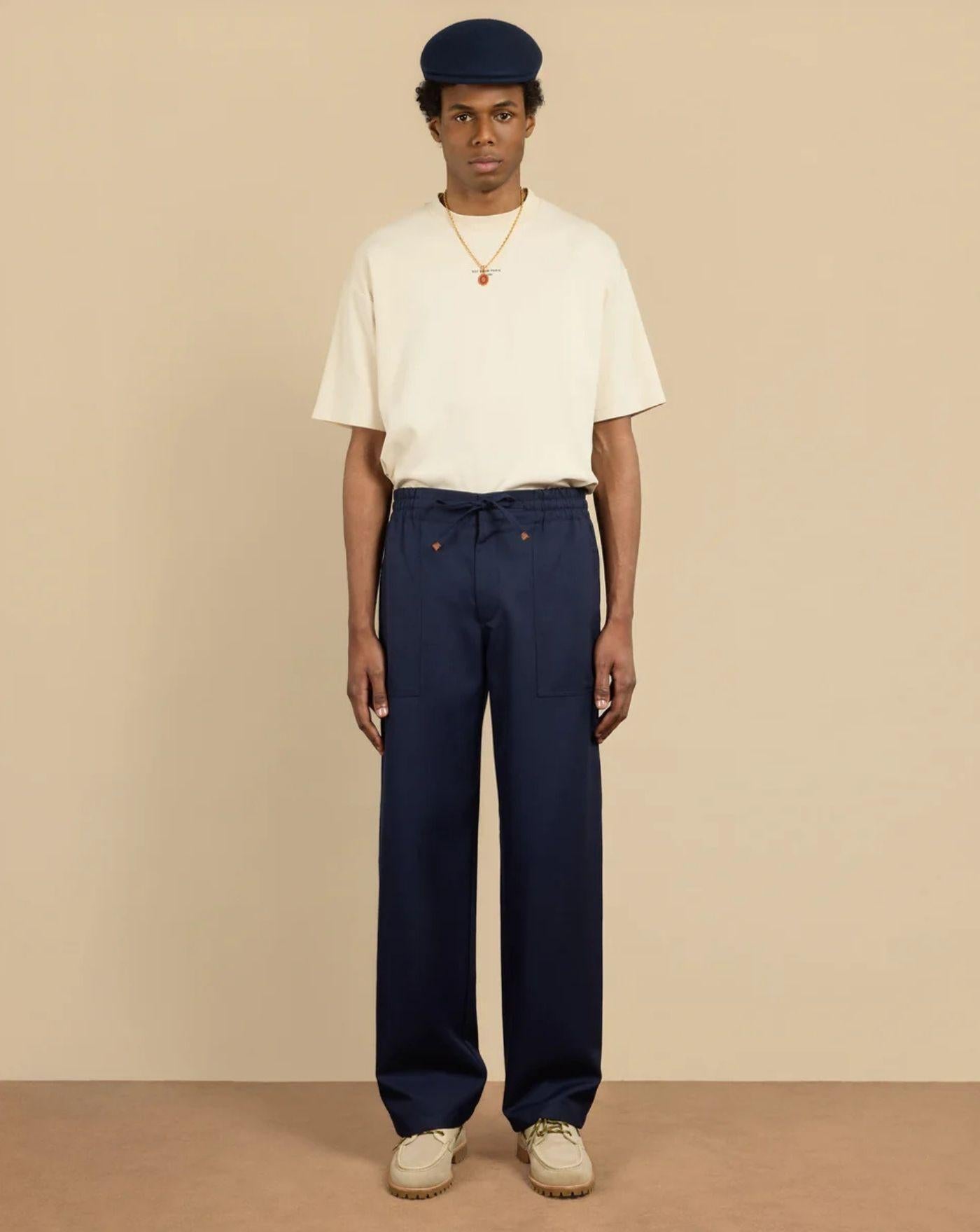 Pantalon Drole de Monsieur Le Pantalon Elastique Laine BP197 PL127 NY DROLE DE MONSIEUR 