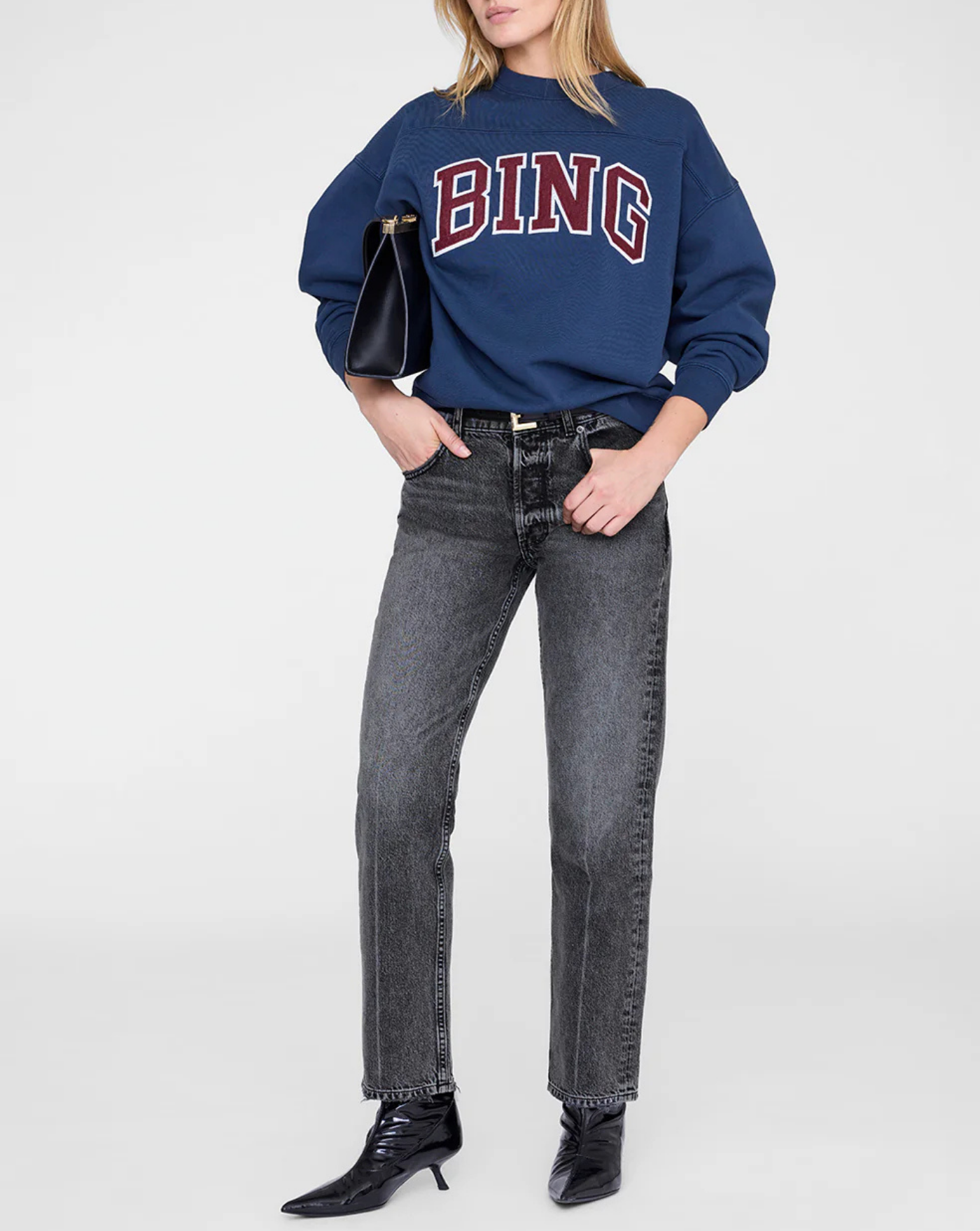 Sudadera Anine Bing Trenton A0812203NYA36  ANINE BING 