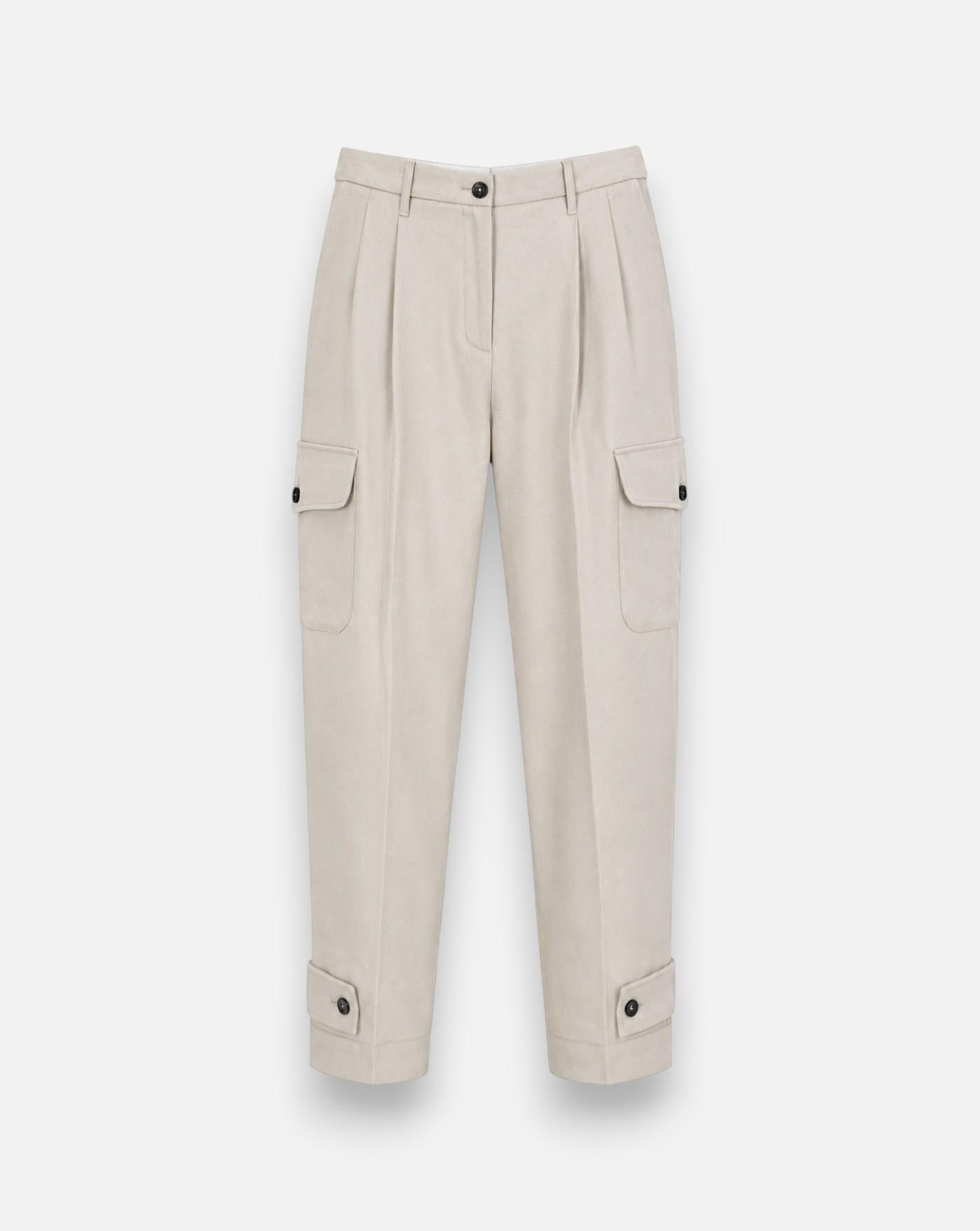 Pantalon Nine In The Morning Sophie 9SS26 SOP39 AVORIO/BEIGE NINE IN THE MORNING 
