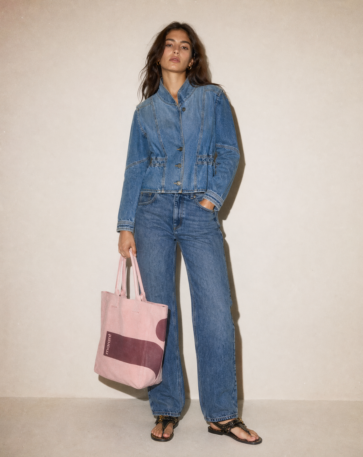 Bolso Isabel Marant Small Yenky PM0002FB D1X07M 40AK ISABEL MARANT 
