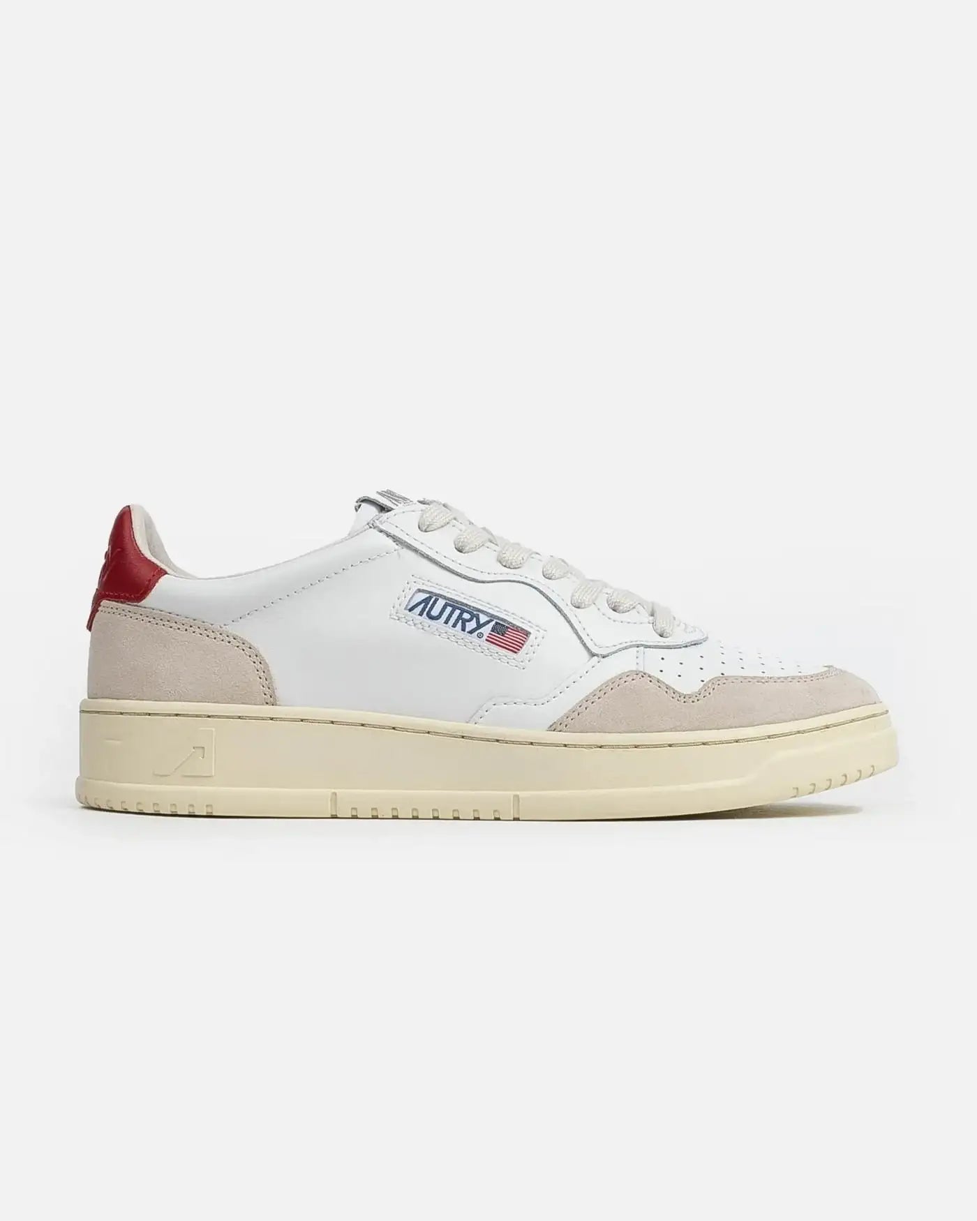 Zapatillas Autry AULM LS43 AULM LS43 WHT/RED AUTRY 