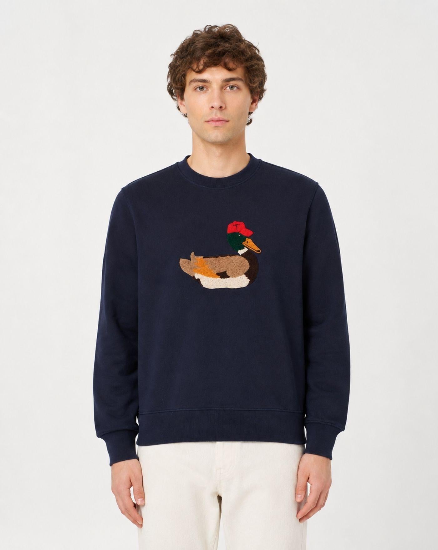 Sudadera Duck Hunt 3264001590 PLAIN NAVY EDMMOND 