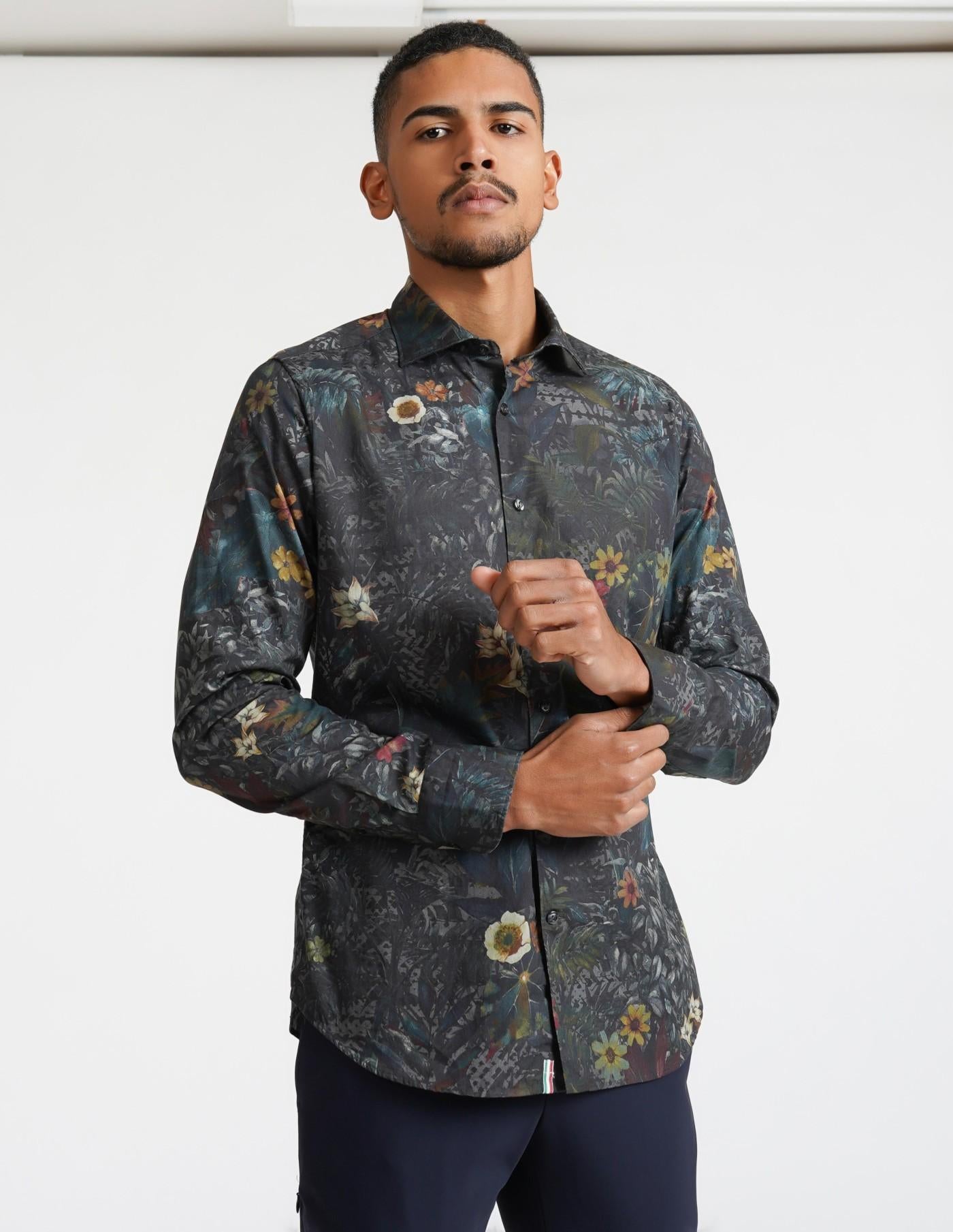 Camisa Tintoria Mattei Estampado 1T7DNJWFE2 89 TINTORIA MATTEI 