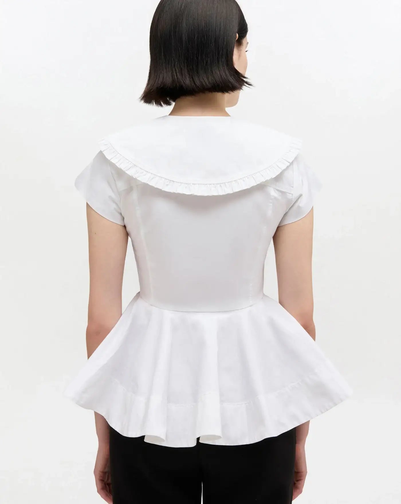 Camisa Ganni Collar Shirt A1040093 151 GANNI 