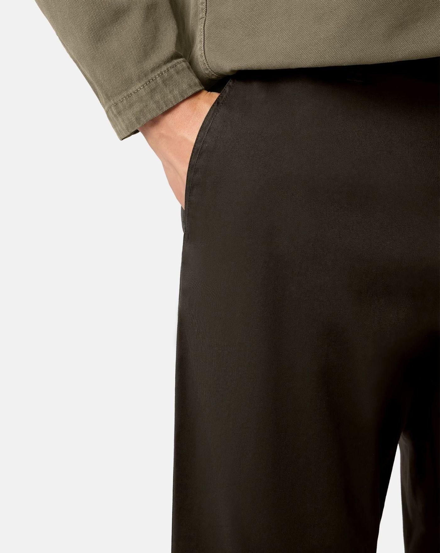 Pantalones Stone Island Stretch Organic Cotton Satin L2S153100012 S0012V0078 STONE ISLAND 