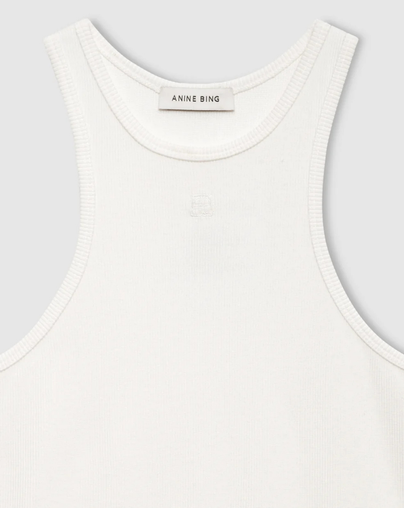 Top Anine Bing Cole Tank A0812206 IVY42CREAM ANINE BING 
