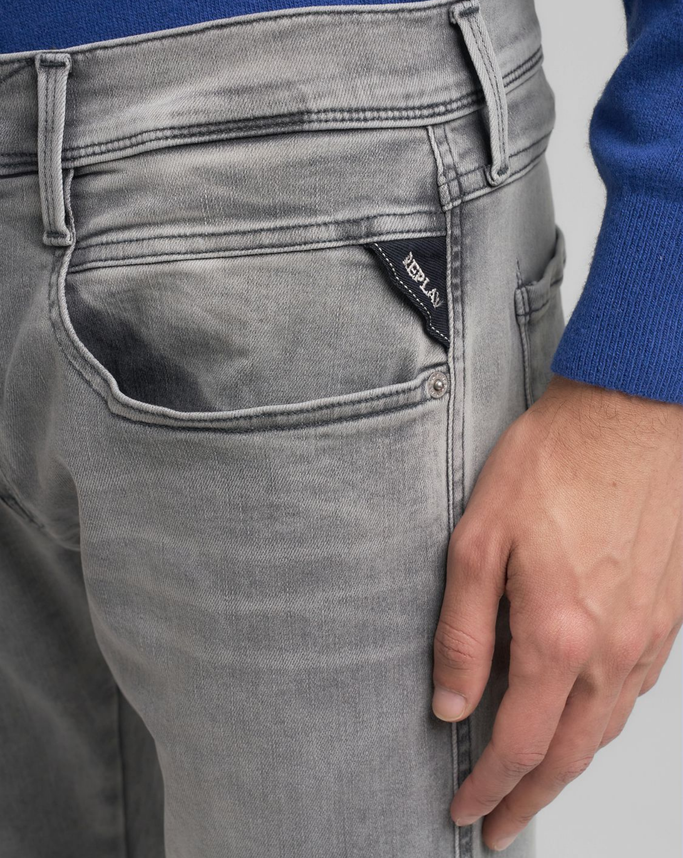 Denim Replay Hyperflex Anbass M914E03266107B 096 REPLAY 