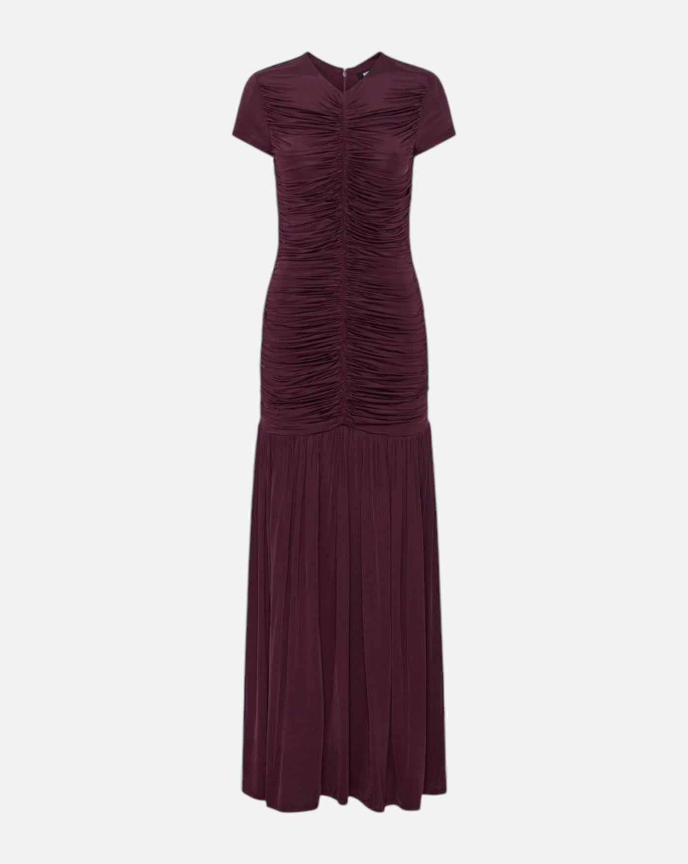 Vestido Rotate Gathered Maxi Dress 1161772694 2694 ROTATE 