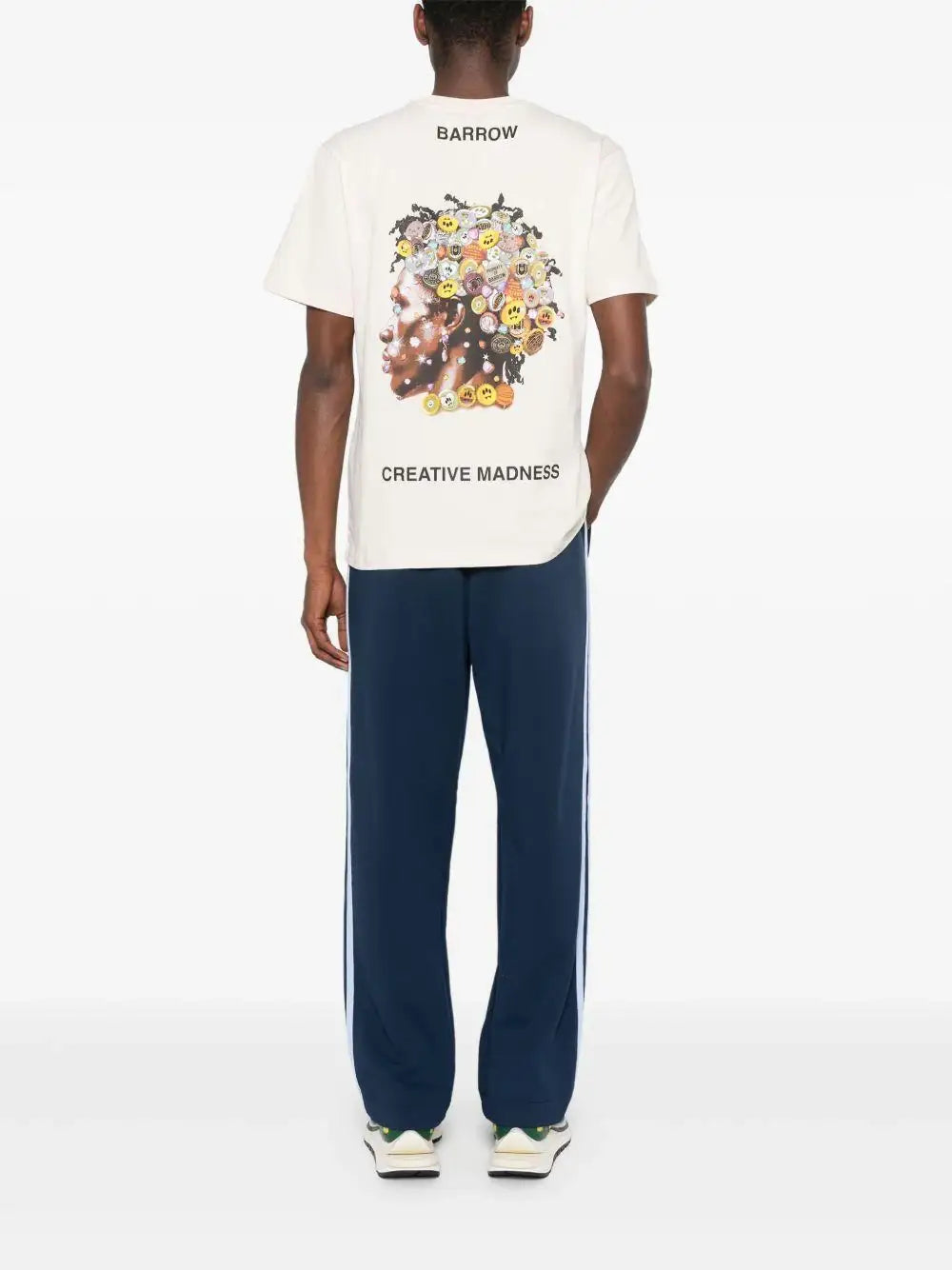 Camiseta Barrow Creative Madness S5BWUATH157 BW029 BARROW 