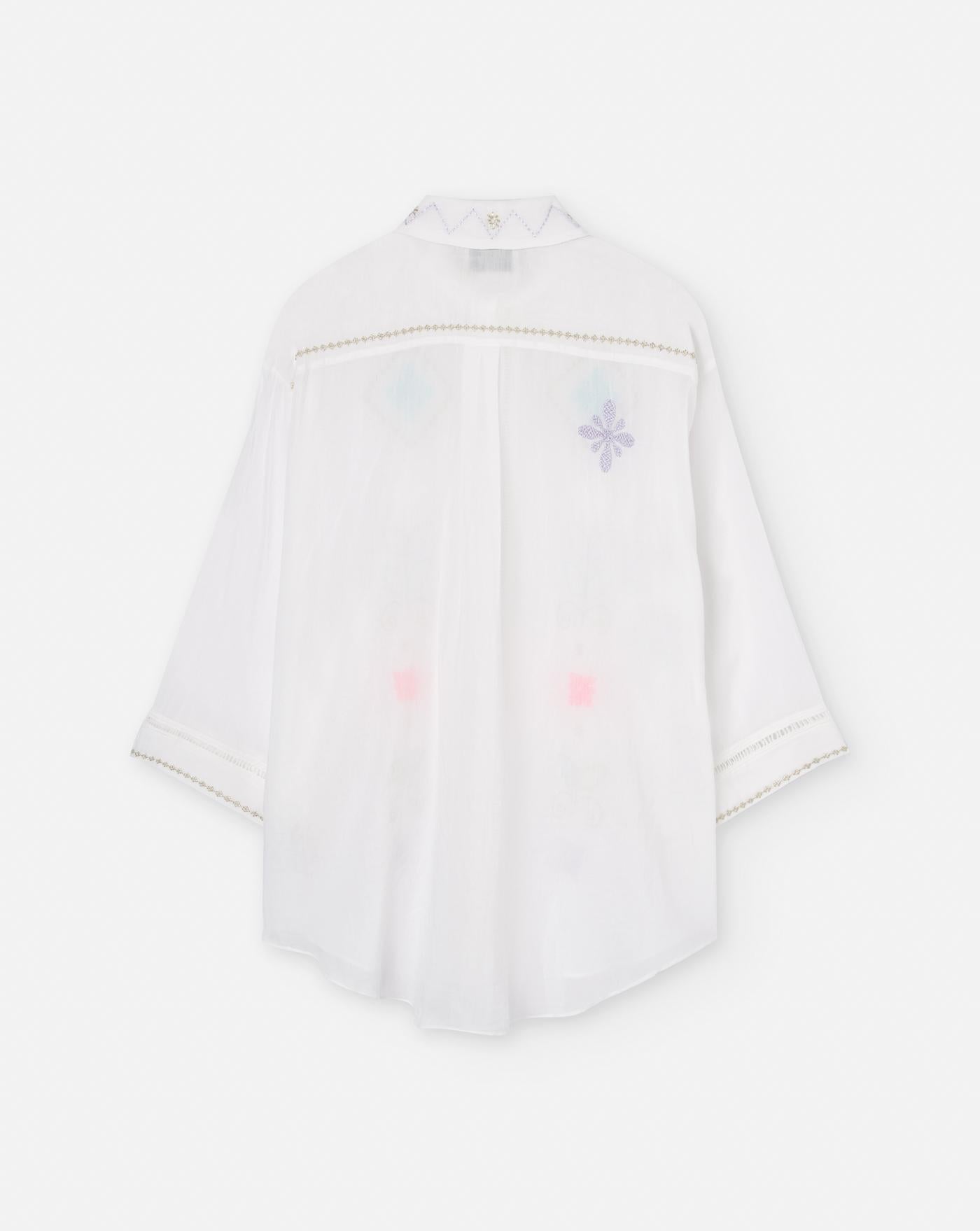 Camisa Forte Forte Embrodery 13834 BIANCO FORTE FORTE 