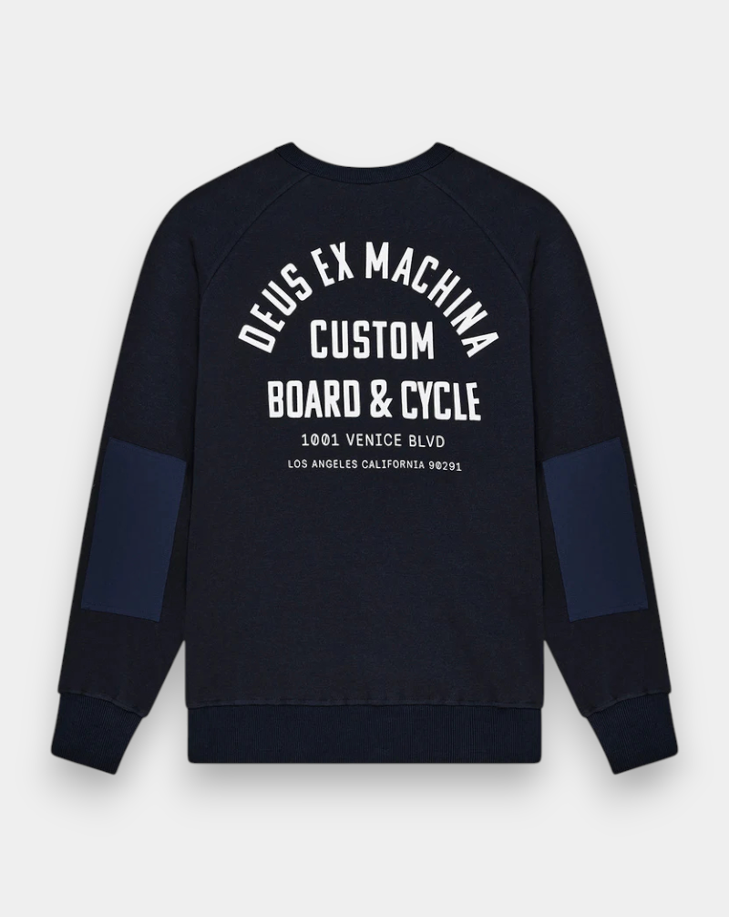 Sudadera Deus Ex Machina Fleks DMF258257 NAVY DEUS EX MACHINA 
