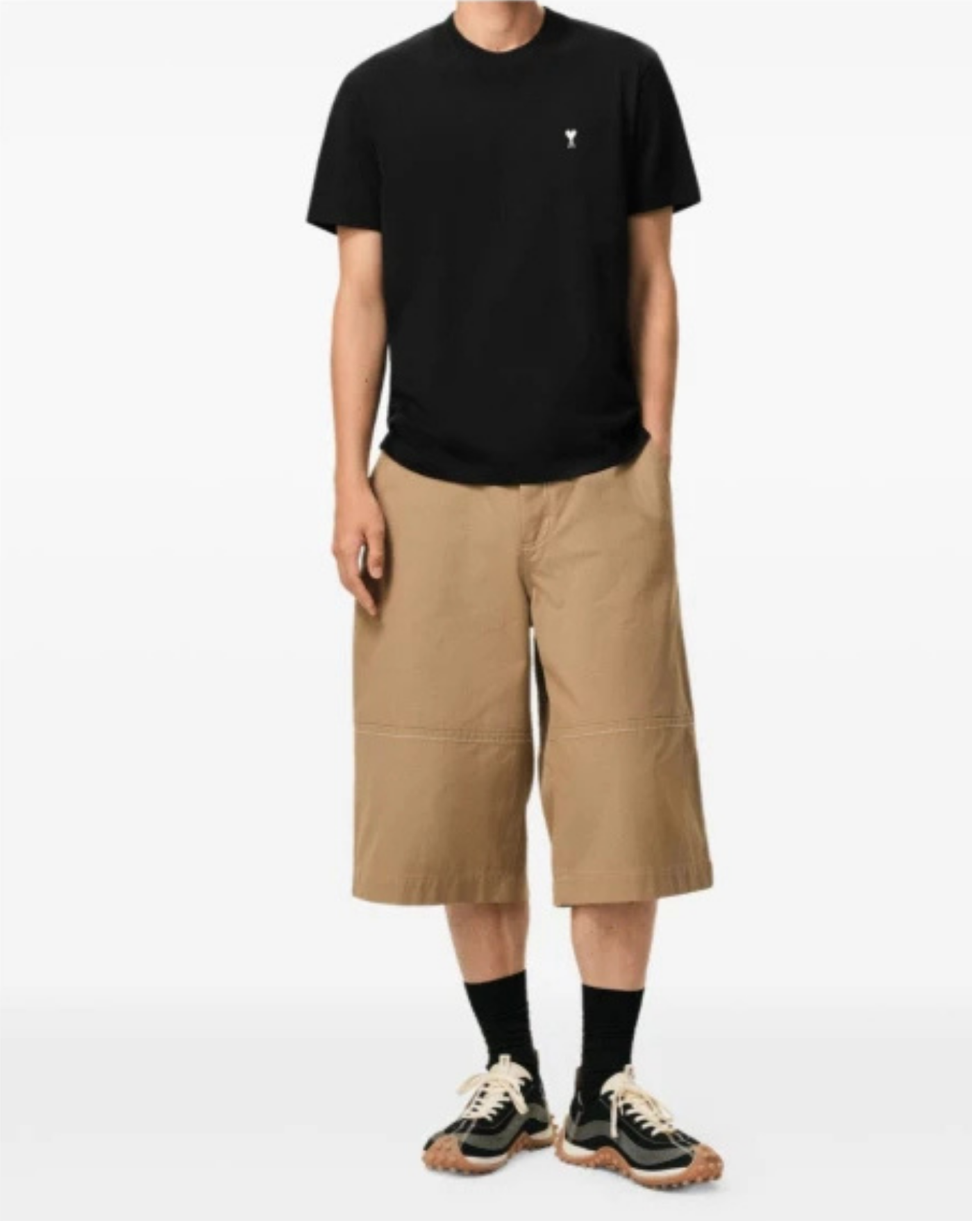 Camiseta Ami Paris Ami de Coeur HTS346724 045 AMI PARIS 