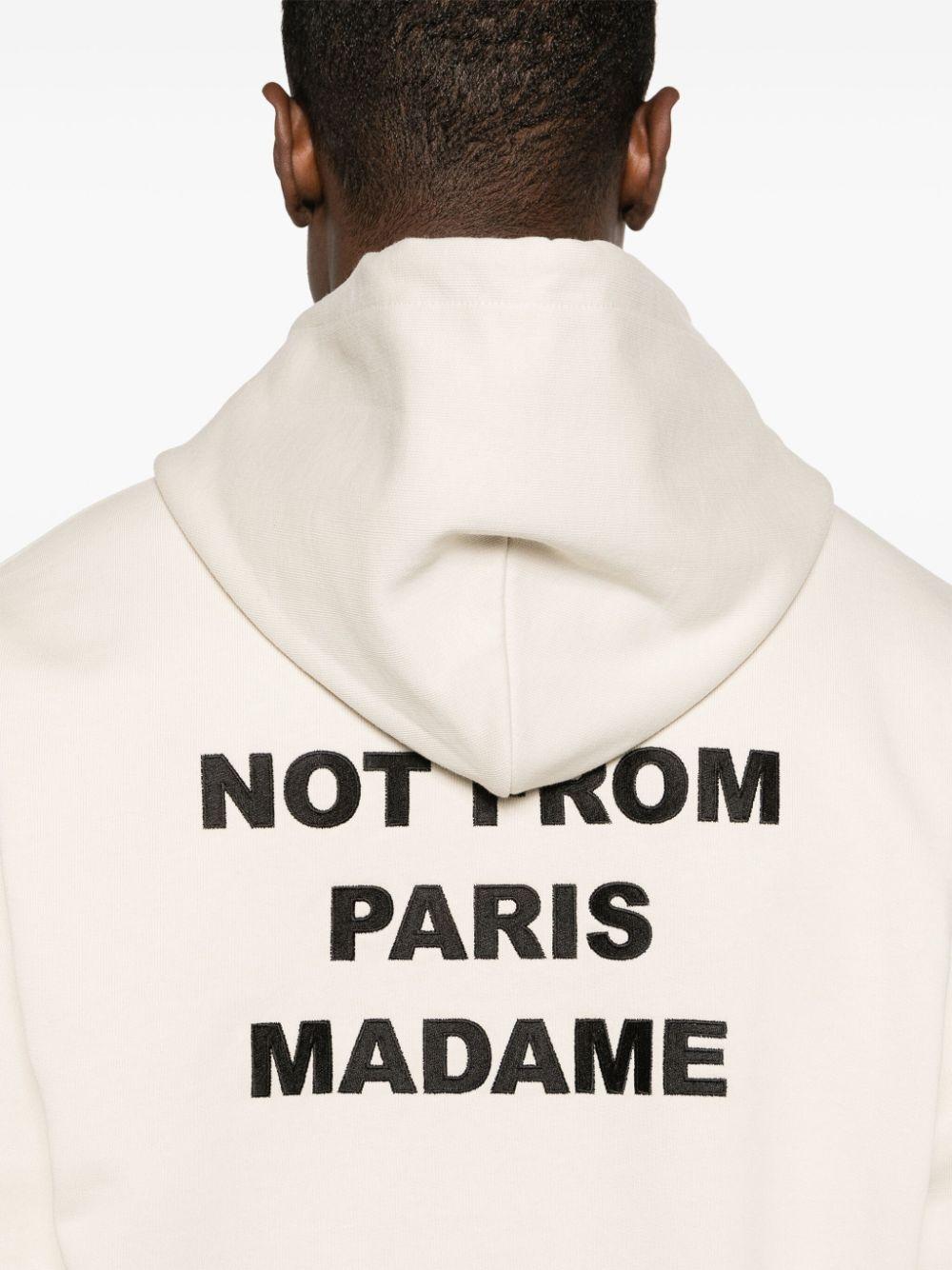 Sudadera Drole de Monsieur Le Hoodie Slogan PERMHO162 CO127 MT DROLE DE MONSIEUR 
