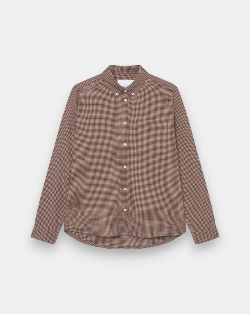 Camisa Les Deux Konrad Check Flannel Shirt 1000577 826 LES DEUX 