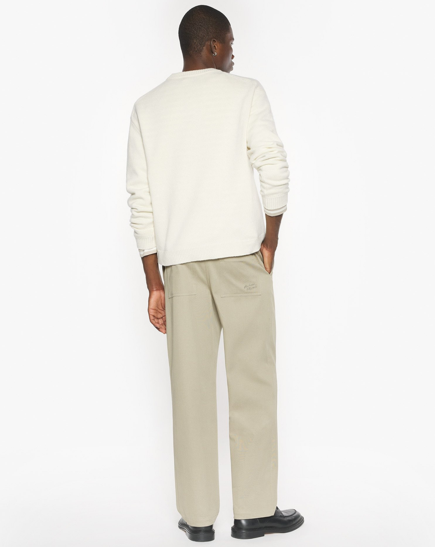 Pantalon Maison Kitsune Relaxed PM01119WW9028 0302 MAISON KITSUNE 