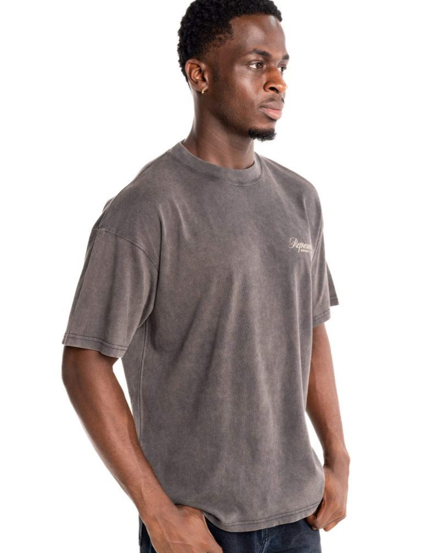 Camiseta Represent Owners Club Script OCM41201 47VINTAGE GREY REPRESENT 