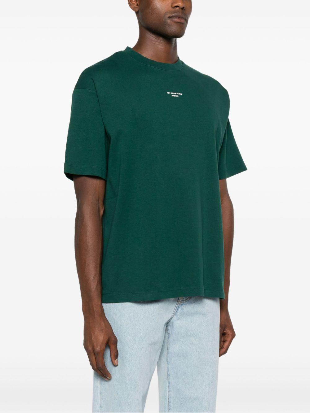 Camiseta Drole de Monsieur Le T-Shirt Slogan Classique TS202 CO002 DGN DROLE DE MONSIEUR 