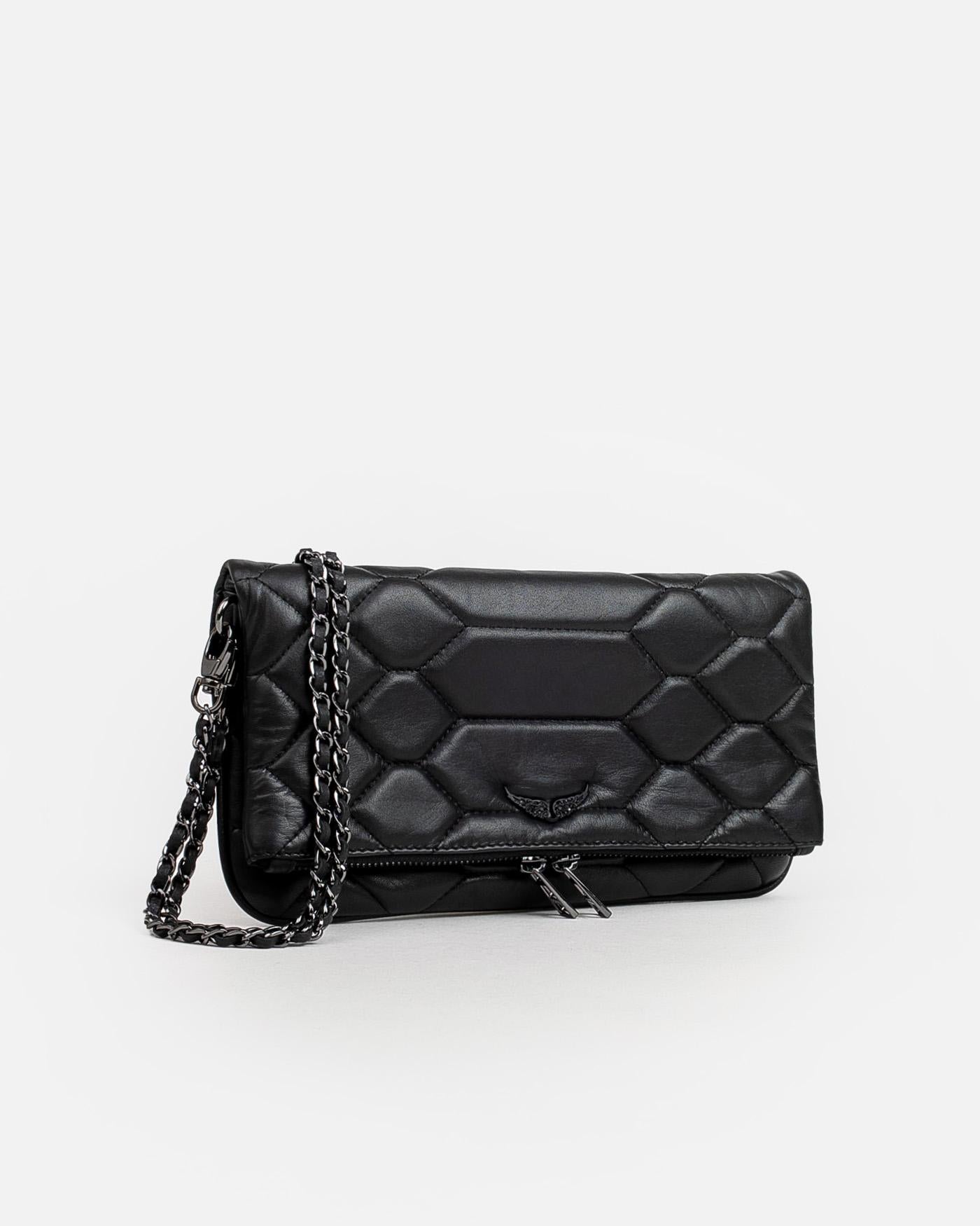 Bolso Zadig & Voltaire Rock XL Mat Scale LWBA02581 NOIR 001 ZADIG & VOLTAIRE 