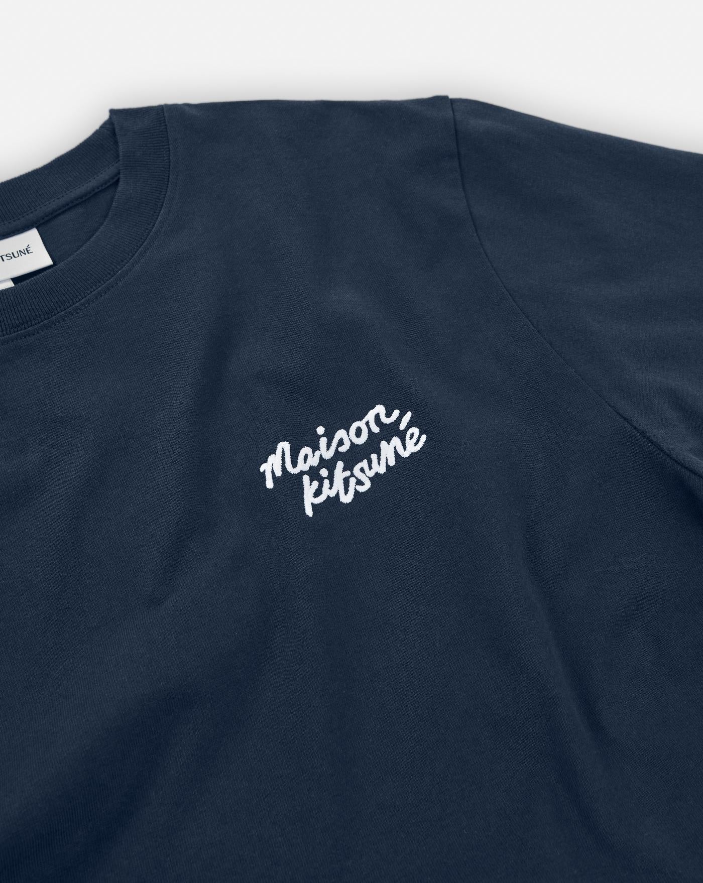 Camiseta Maison Kitsune Handwriting OM00123KJ0119 P476 MAISON KITSUNE 
