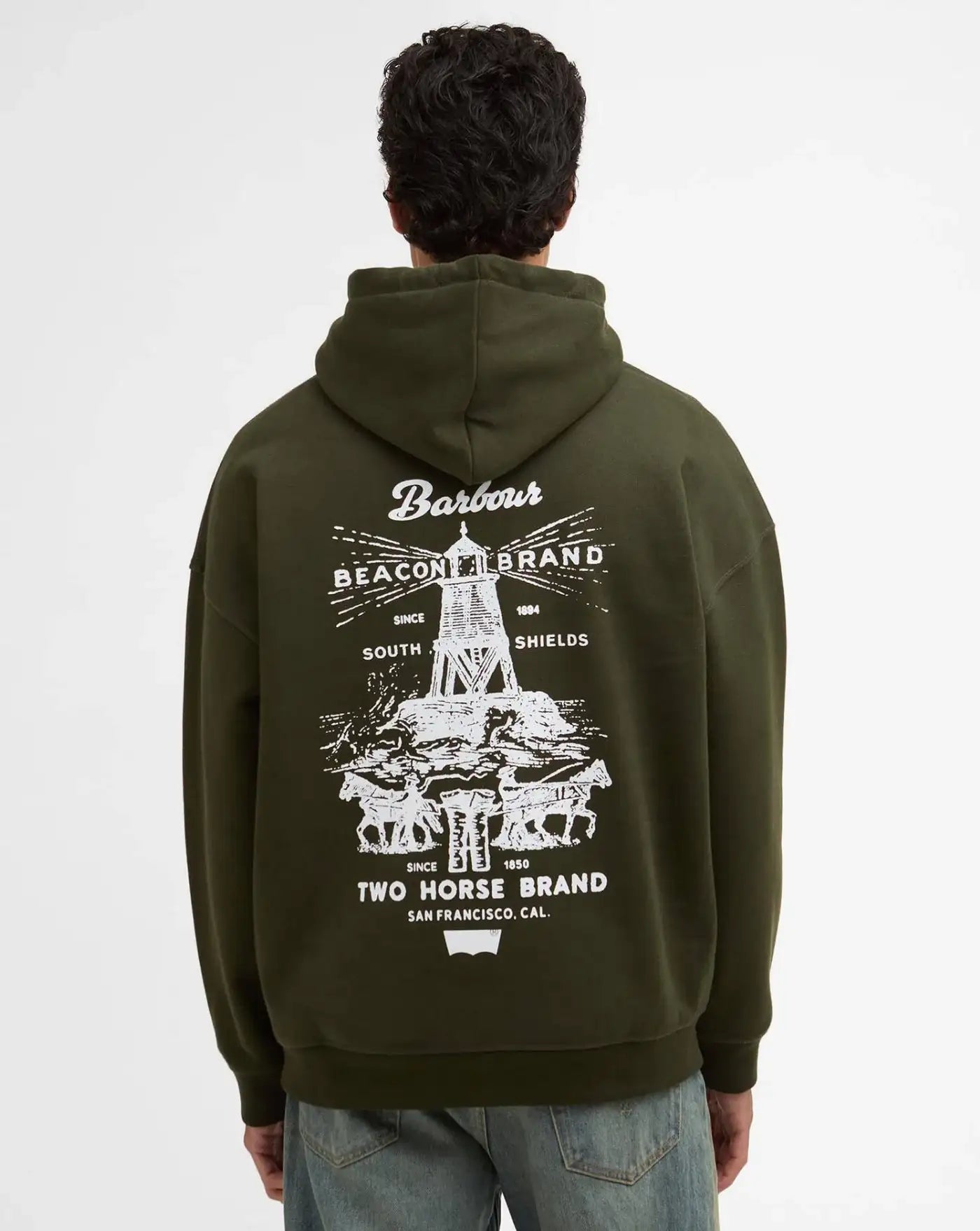 Sudadera Barbour x Levi's Graphic Hoodie MOL0720SG 71 BARBOUR 