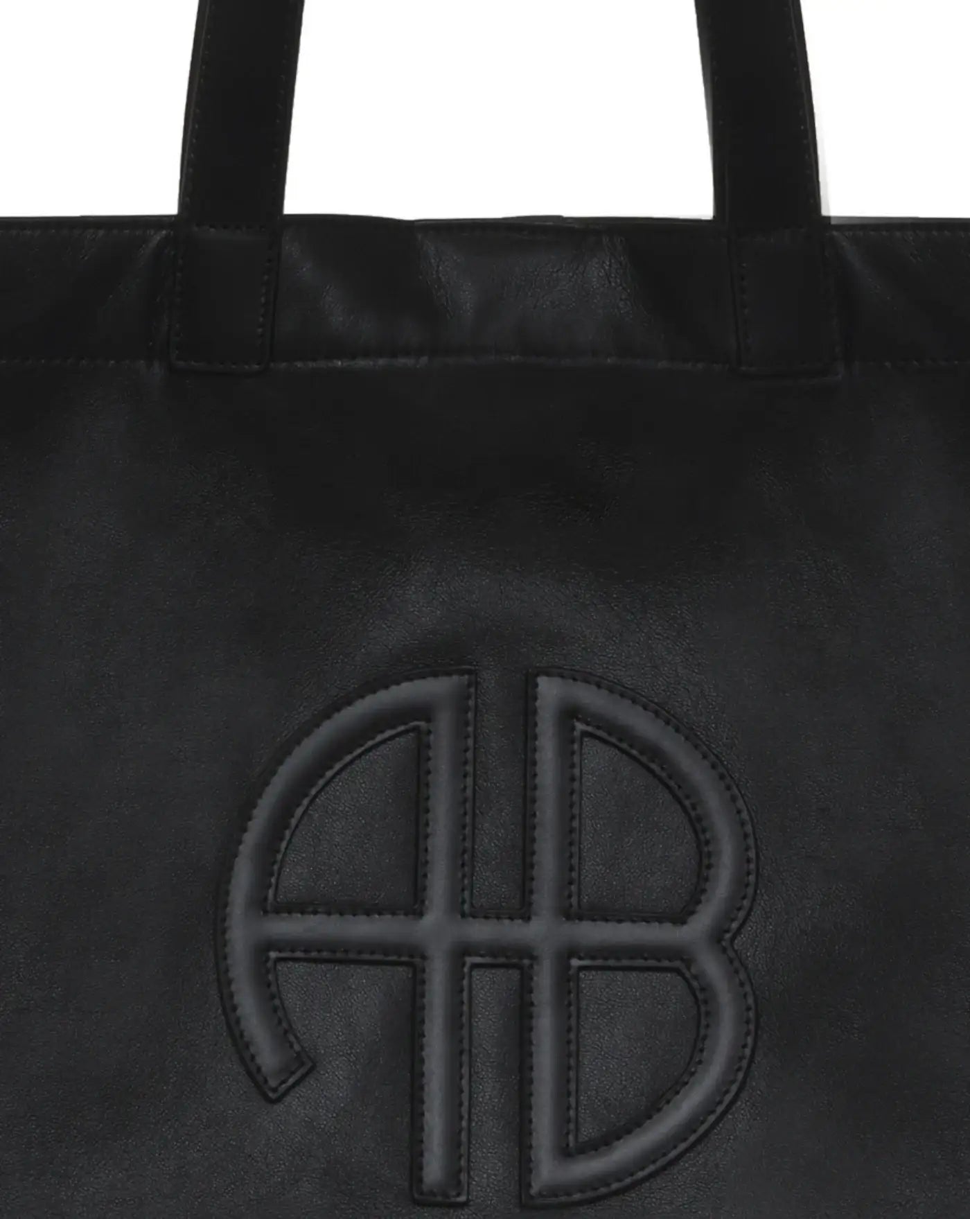 Bolso Anine Bing LARGE RIO TOTE - BLACK RECYCLED LEATHER A132148005 BLACK ANINE BING 