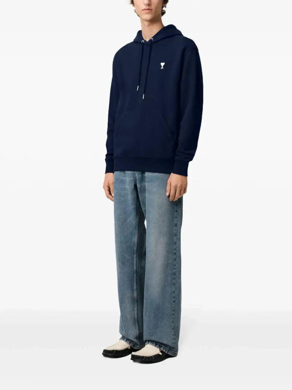 Sudadera Ami Paris Hoodie Off White Ami de Coeur HSW260 730430 AMI PARIS 