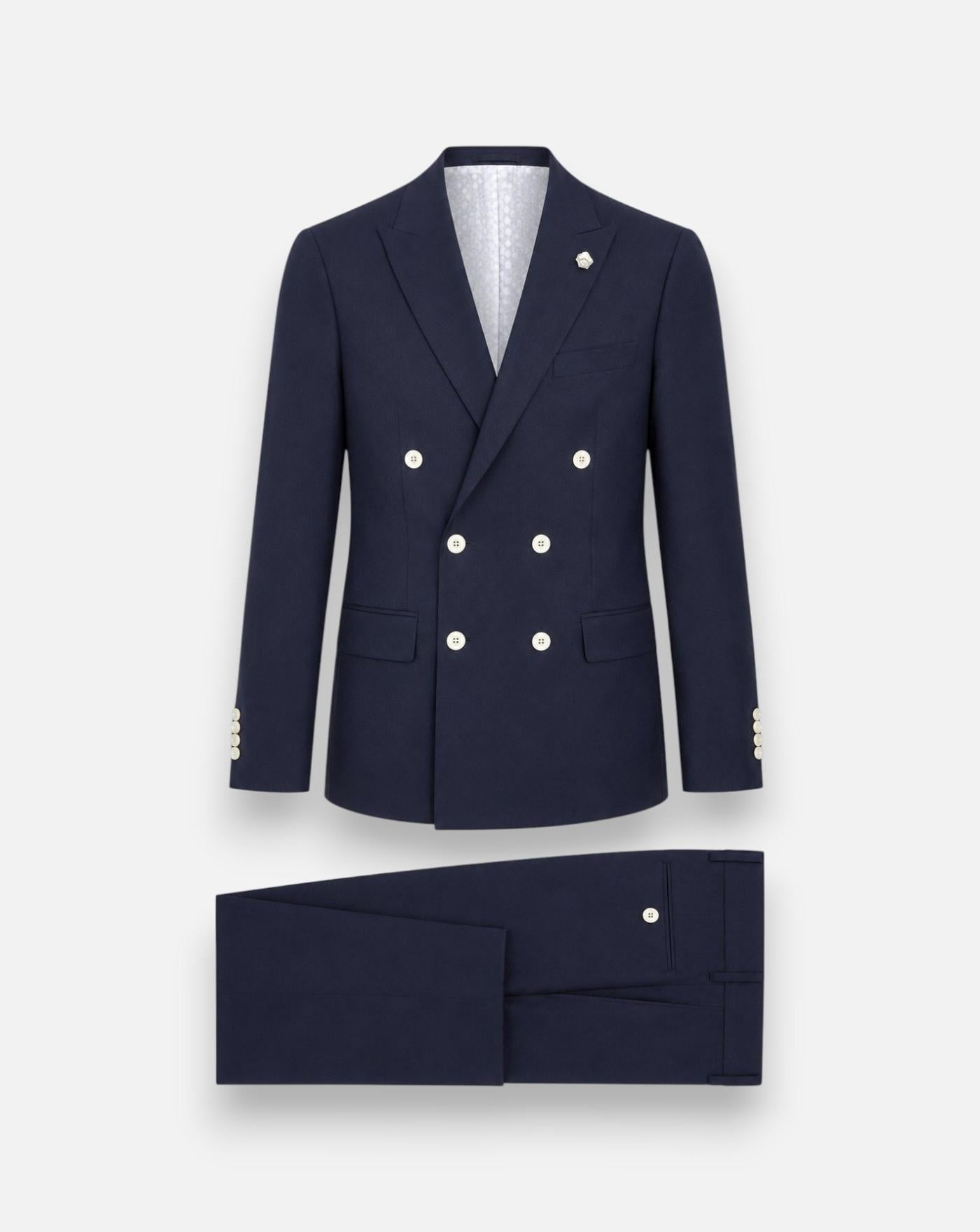 Traje Ramon Sanjurjo Cruzado 8131-8060-30 NAVY RAMON SANJURJO 