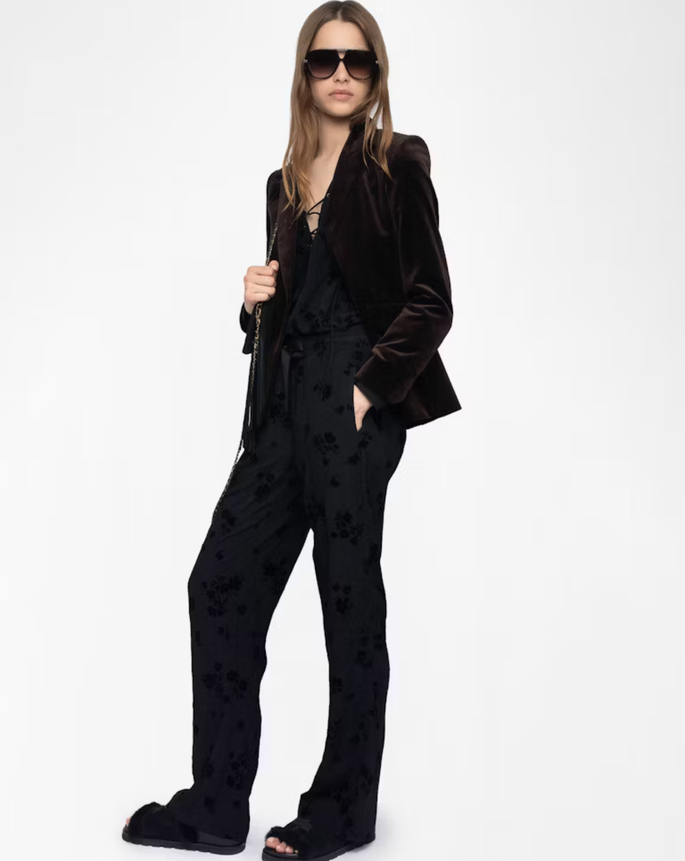 Pantalon Zadig & Voltaire Poma WWPA01877 011 ZADIG & VOLTAIRE 