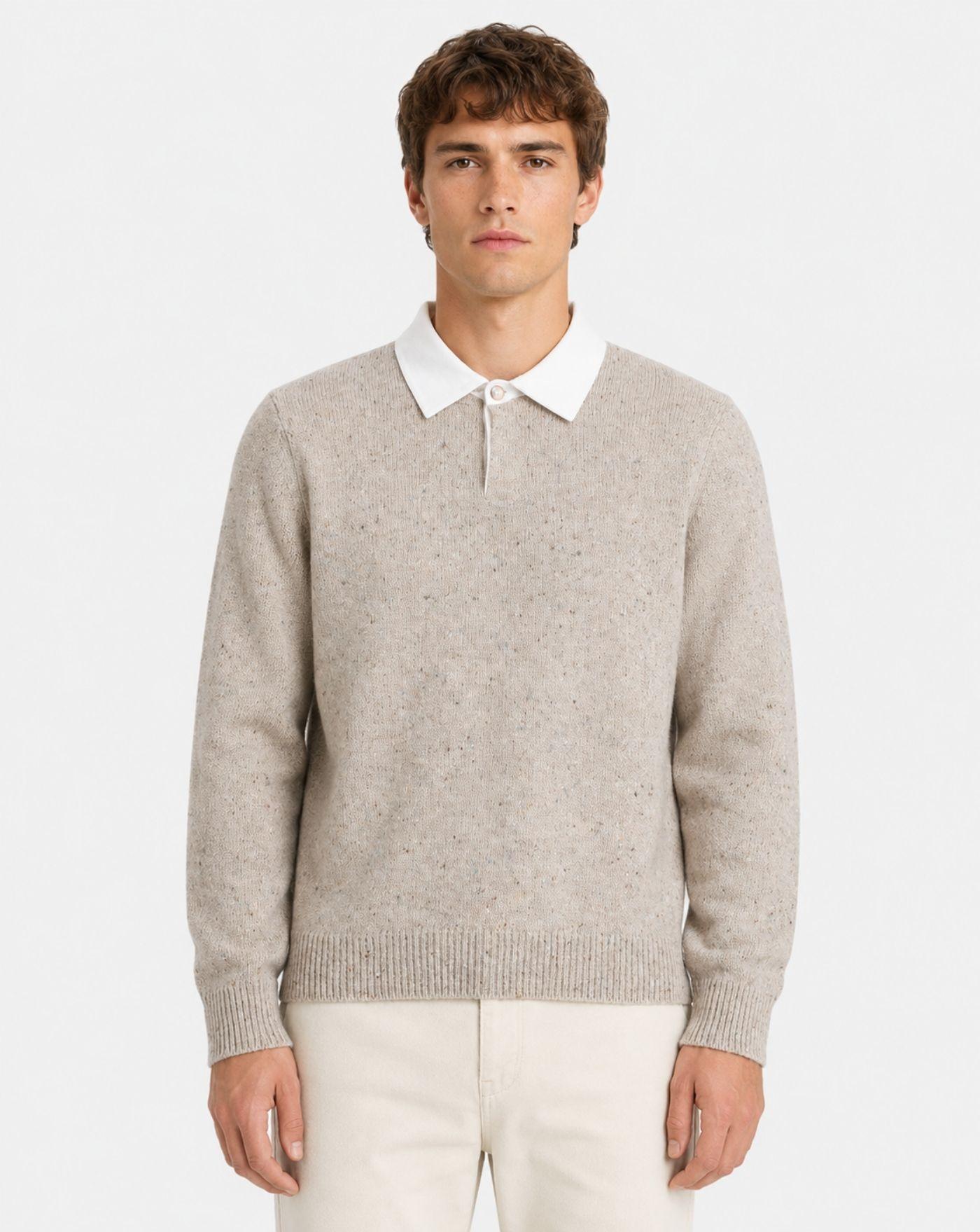Polo Edmmond Paris 3266007090 PLAIN TAUPE EDMMOND 