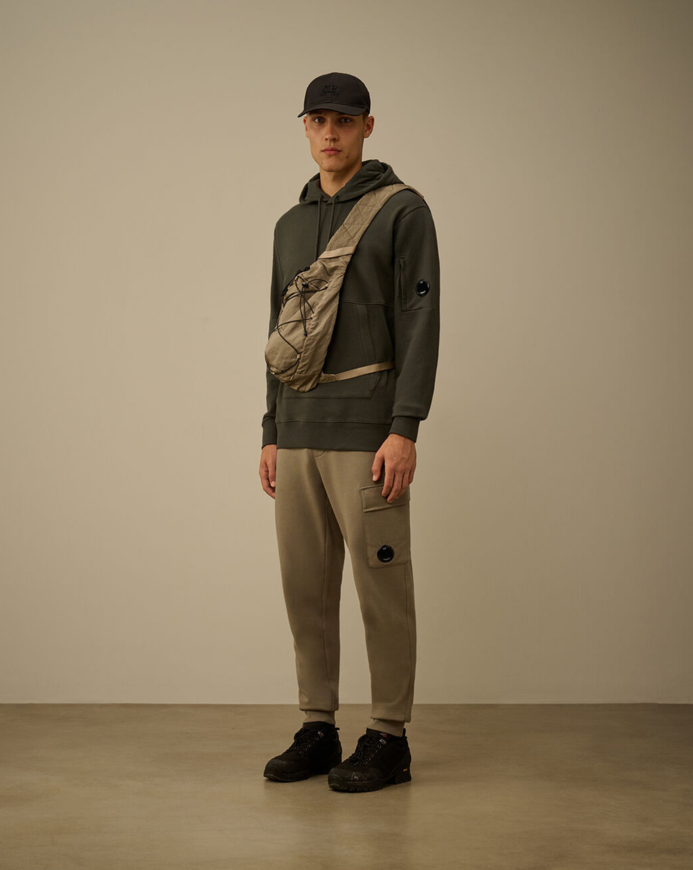 Sudadera C.P. Company Diagonal Raised Fleece 19CMSS714A005086W 978 C.P. COMPANY 