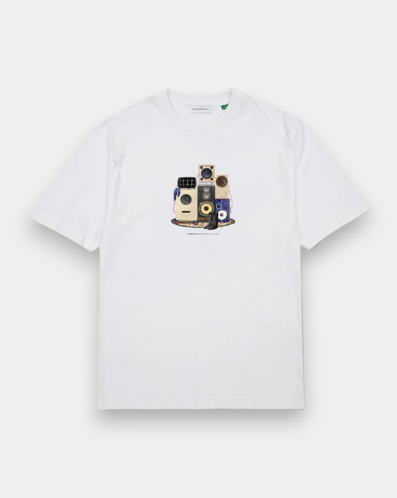 Camiseta Edmmond Sound System 1263036000 PLAIN WHITE EDMMOND 
