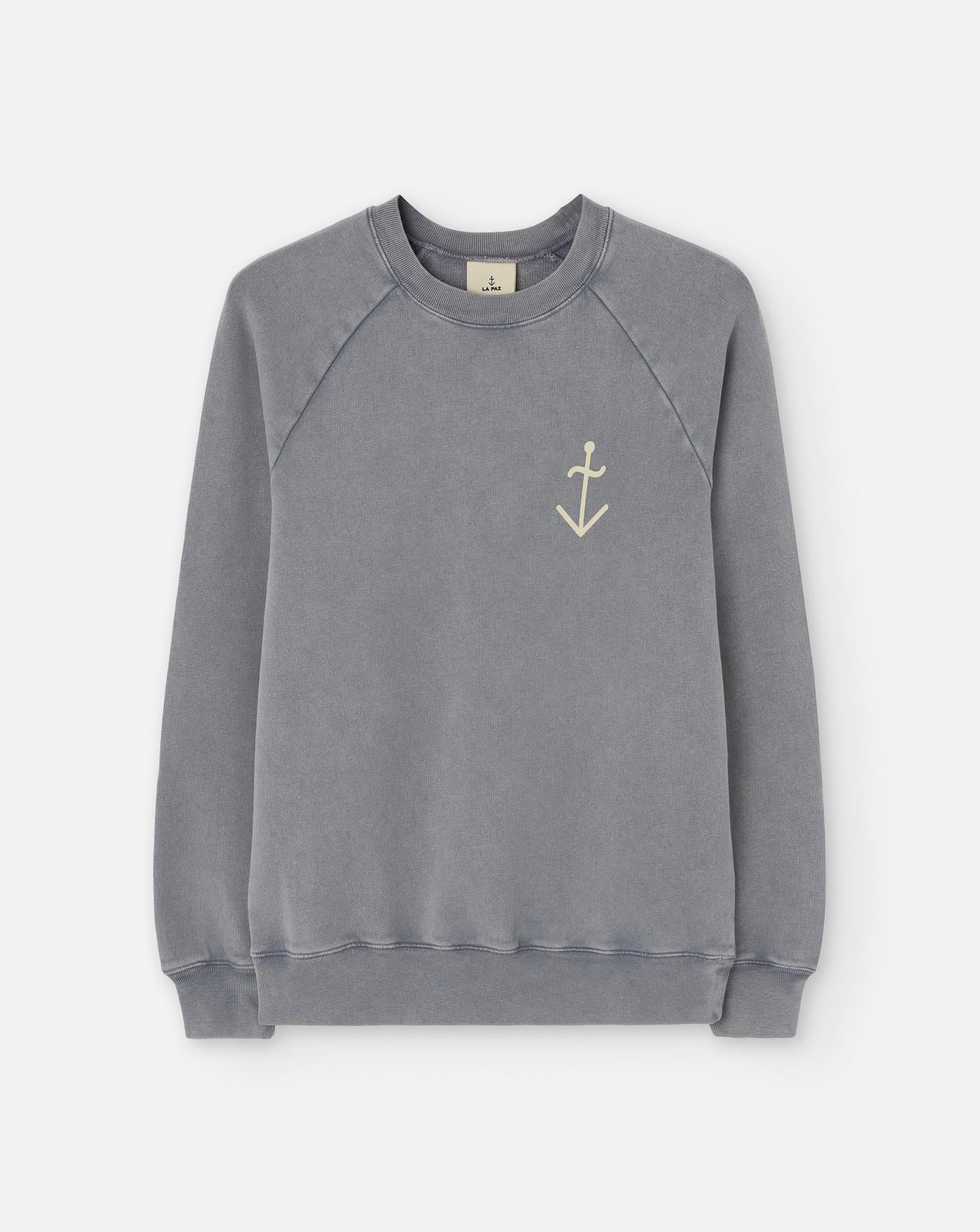 Sudadera La Paz Basic SS25008021060 SMOKED PEARL+PALE YELLOW LA PAZ 