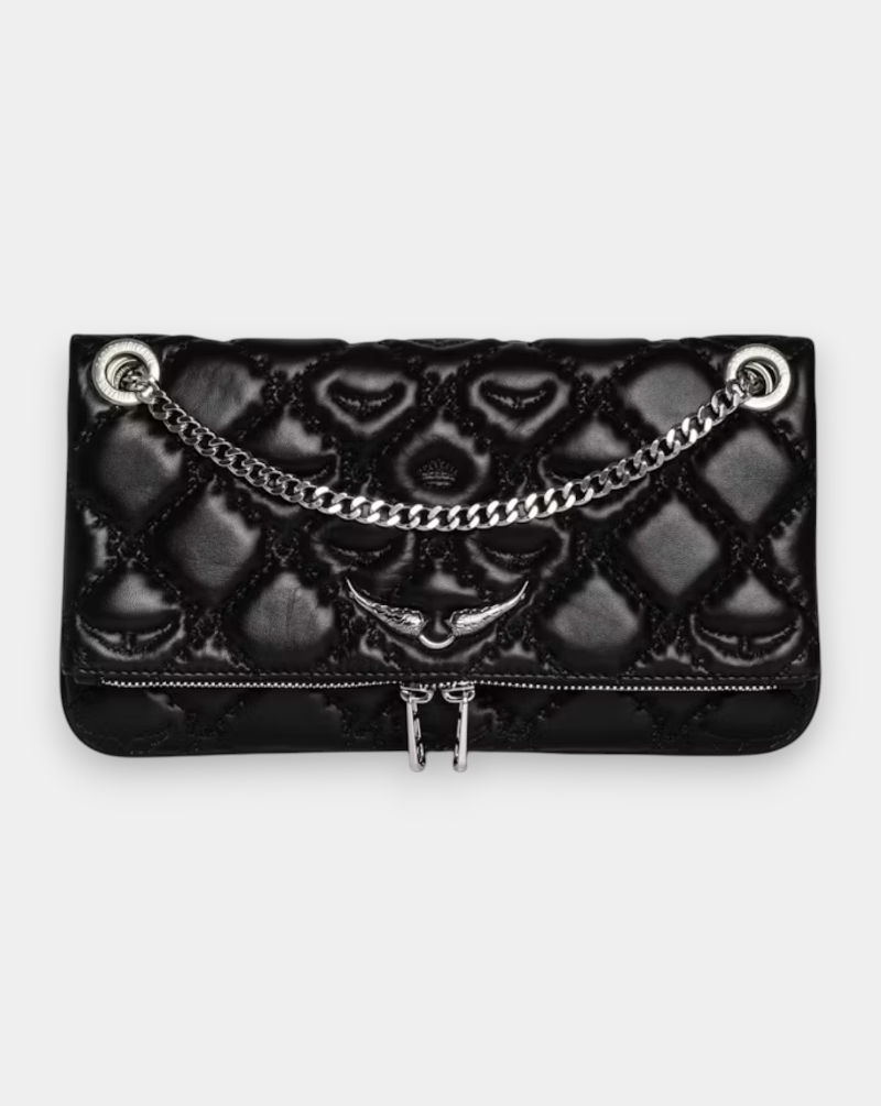 Bolso Zadig & Voltaire Rock II Quilted Monogram LWBA04053 011 ZADIG & VOLTAIRE 