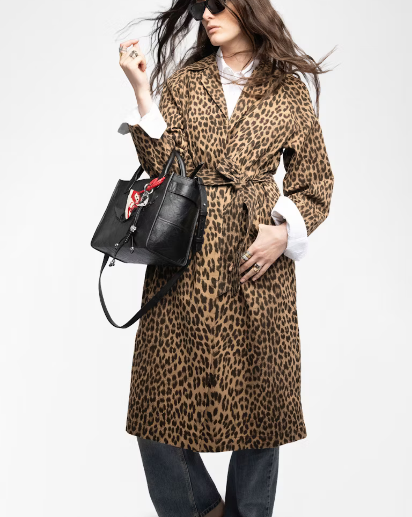 Bolso Zadig & Voltaire Angel Tote Xs Cow Burnish LWBA04144 011 ZADIG & VOLTAIRE 