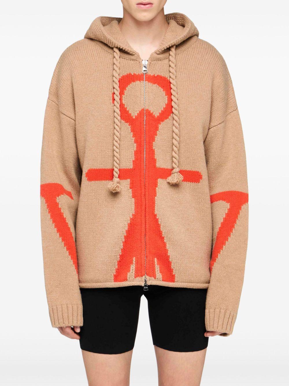 Jersey Jw Anderson Zip Up Anchor KW1345 YN0170132 JW ANDERSON 
