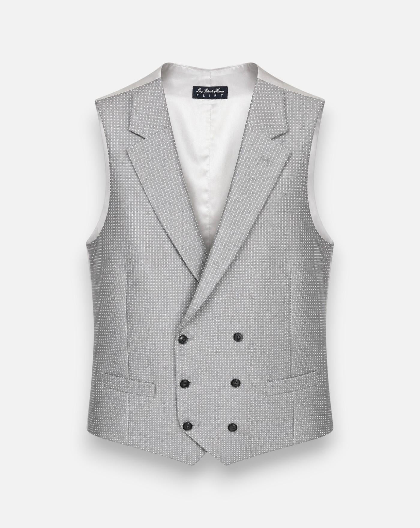 Chaleco L.B.M. 91616/1 1383 GRIS LUIGI BIANCHI MANTOVA 