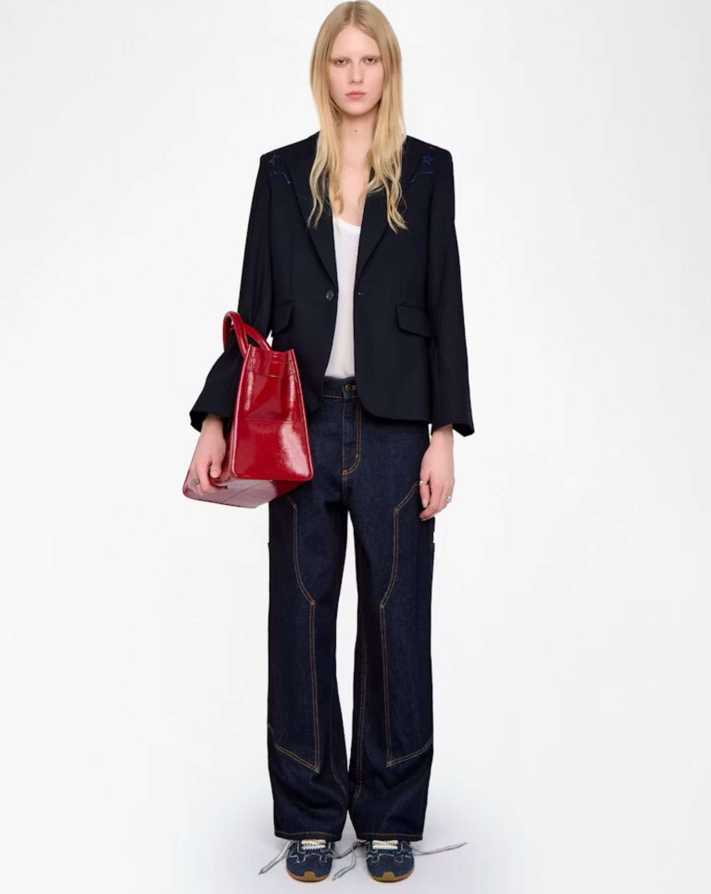 Americana Zadig & Voltaire Vavy Tailleur Strass WWBL01960 404 ZADIG & VOLTAIRE 