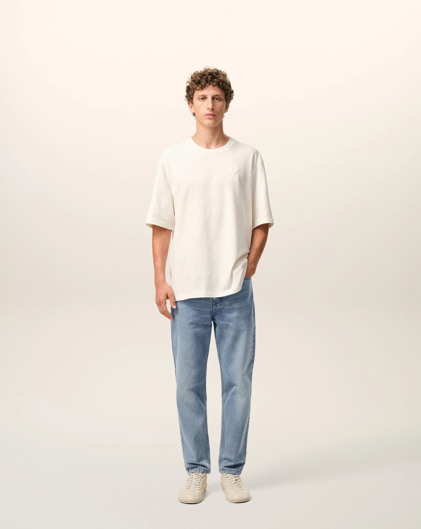 Denim Ami Paris Tapered HTR103DE0046 480 AMI PARIS 