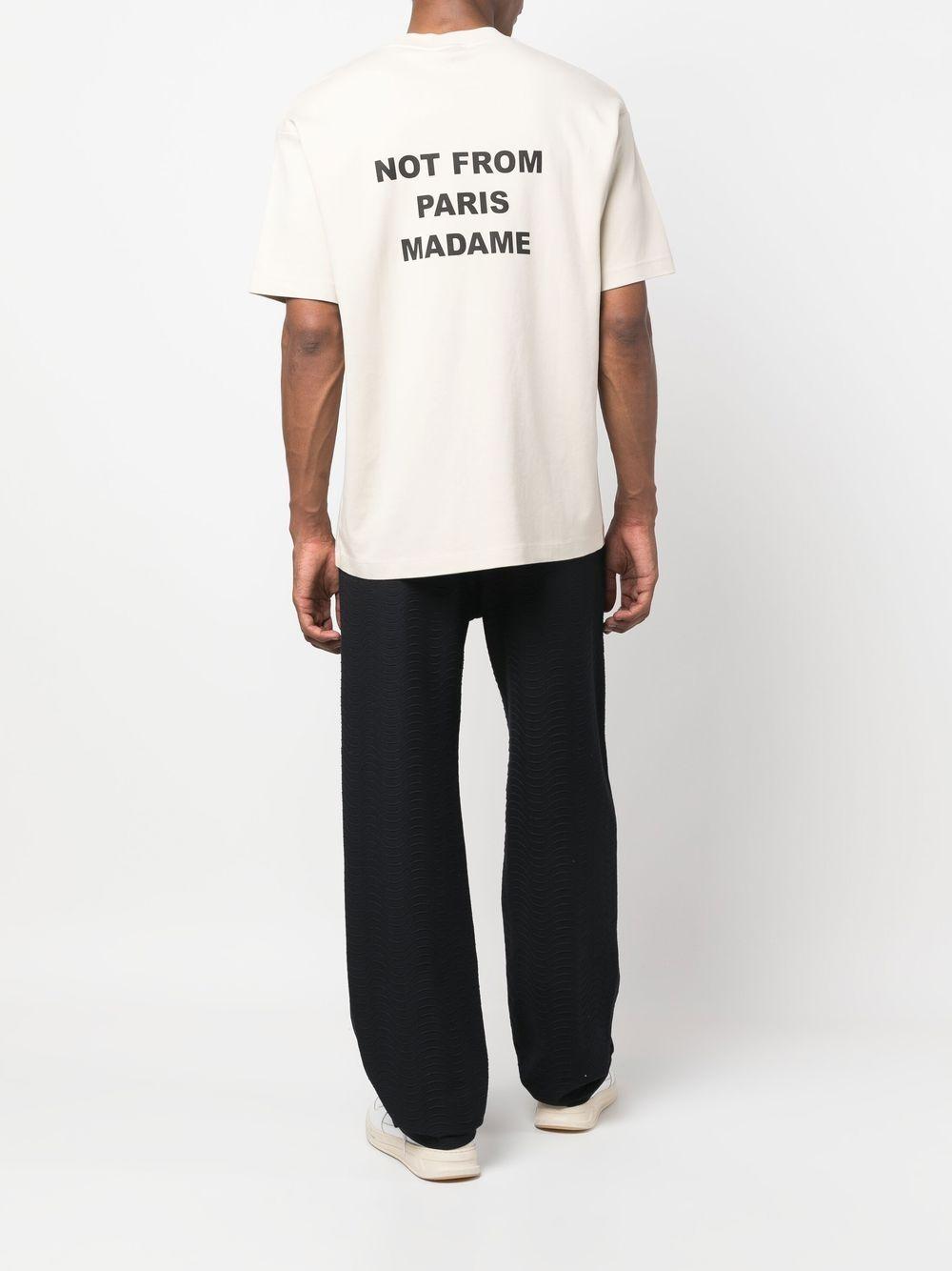 Camiseta Drole de Monsieur Le T-Shirt Slogan TS203 CO002 MT DROLE DE MONSIEUR 