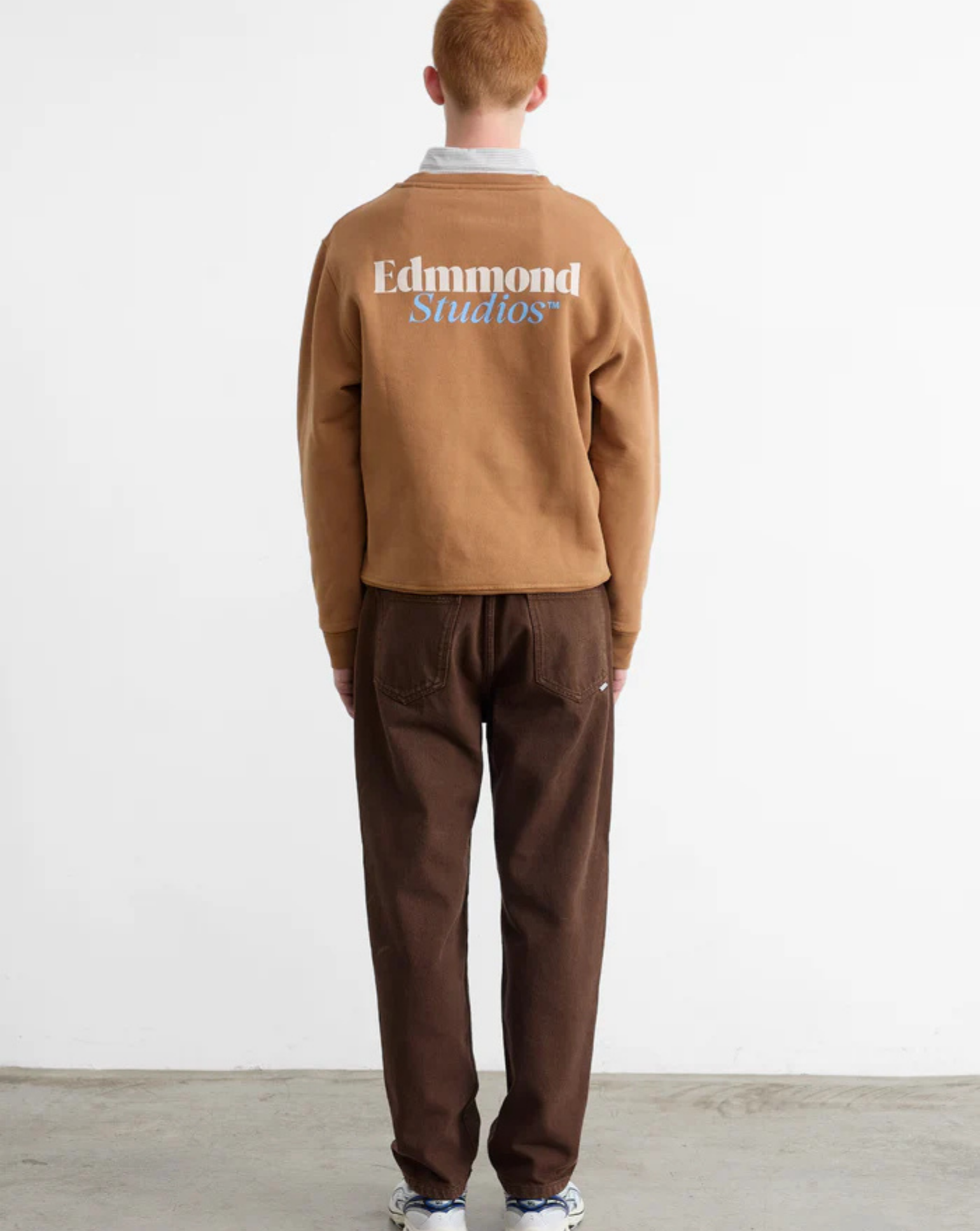 Sudadera Edmmond Elak 3254008750 PLAIN BROWN EDMMOND 