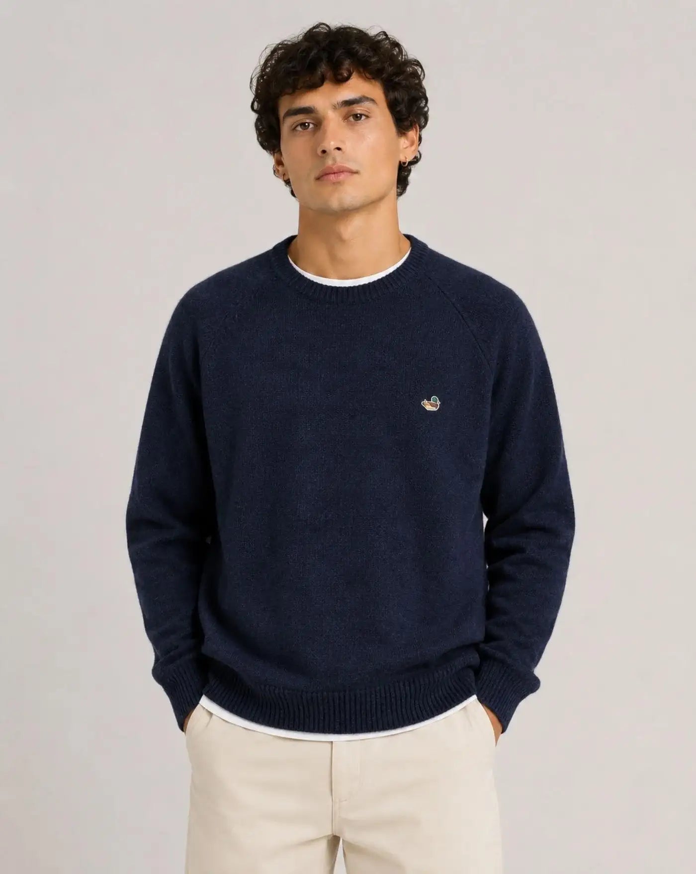 Jersey Edmmond Duck Sweater 3266001590 PLAIN NAVY EDMMOND 
