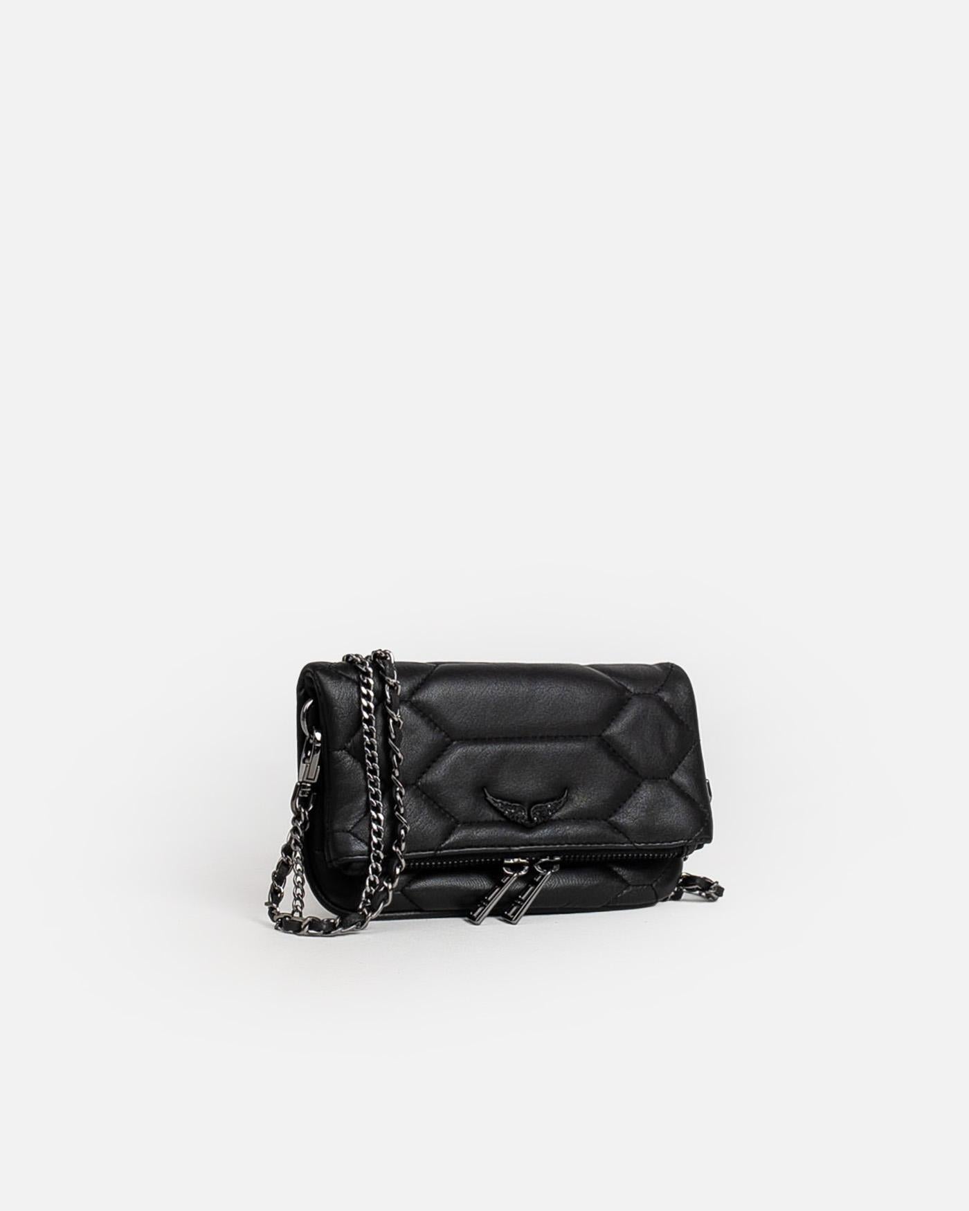 Bolso Zadig & Voltaire Rock Nano XL Mat Scale LWBA00052 NOIR 001 ZADIG & VOLTAIRE 