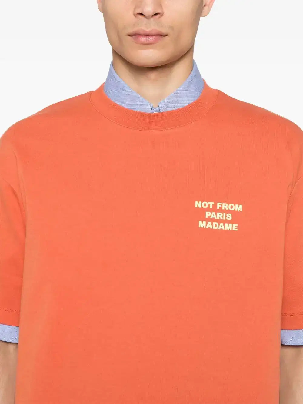 Camiseta Drole de Monsieur Le T-Shirt Slogan TS203 CO002 RT DROLE DE MONSIEUR 