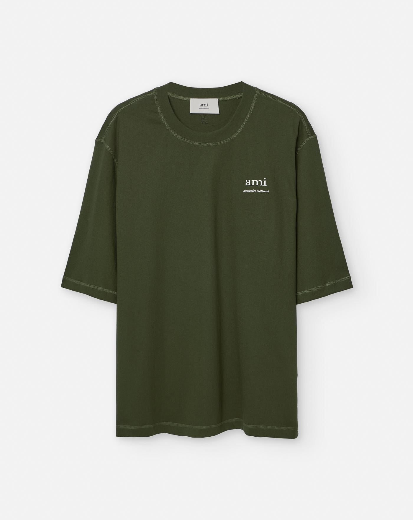 Camiseta Ami Paris Alexandre Mattiussi HTS048JE0119 376 AMI PARIS 