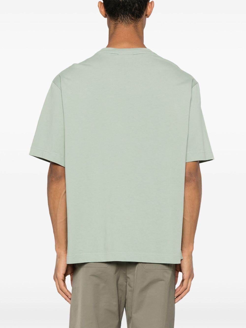 Camiseta Maison Kitsuné Handwritting OM00123KJ0119 0078 MAISON KITSUNE 