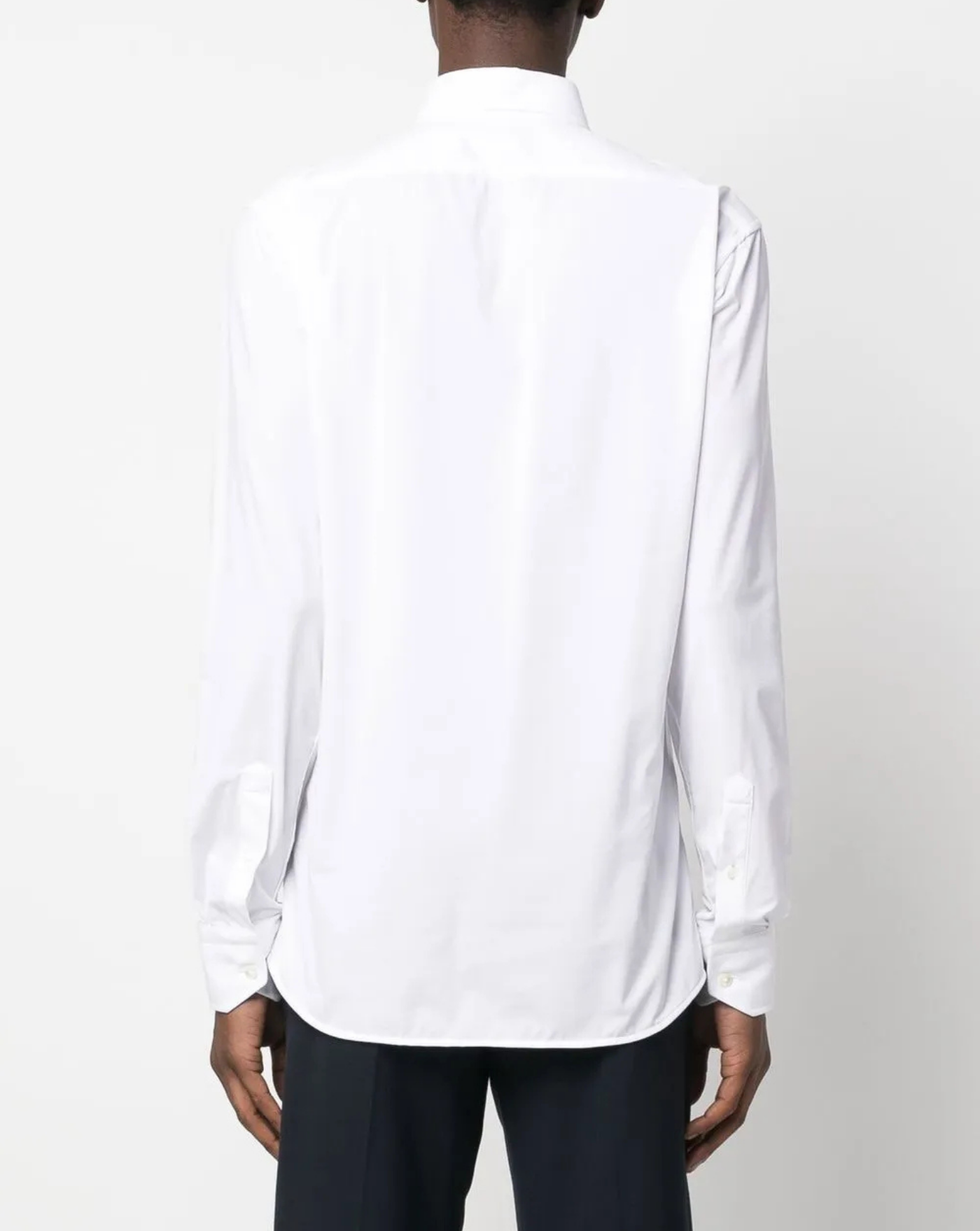 Camisa Traiano Milano con botones T1000311 900 WHITE PLAIN TRAIANO MILANO 
