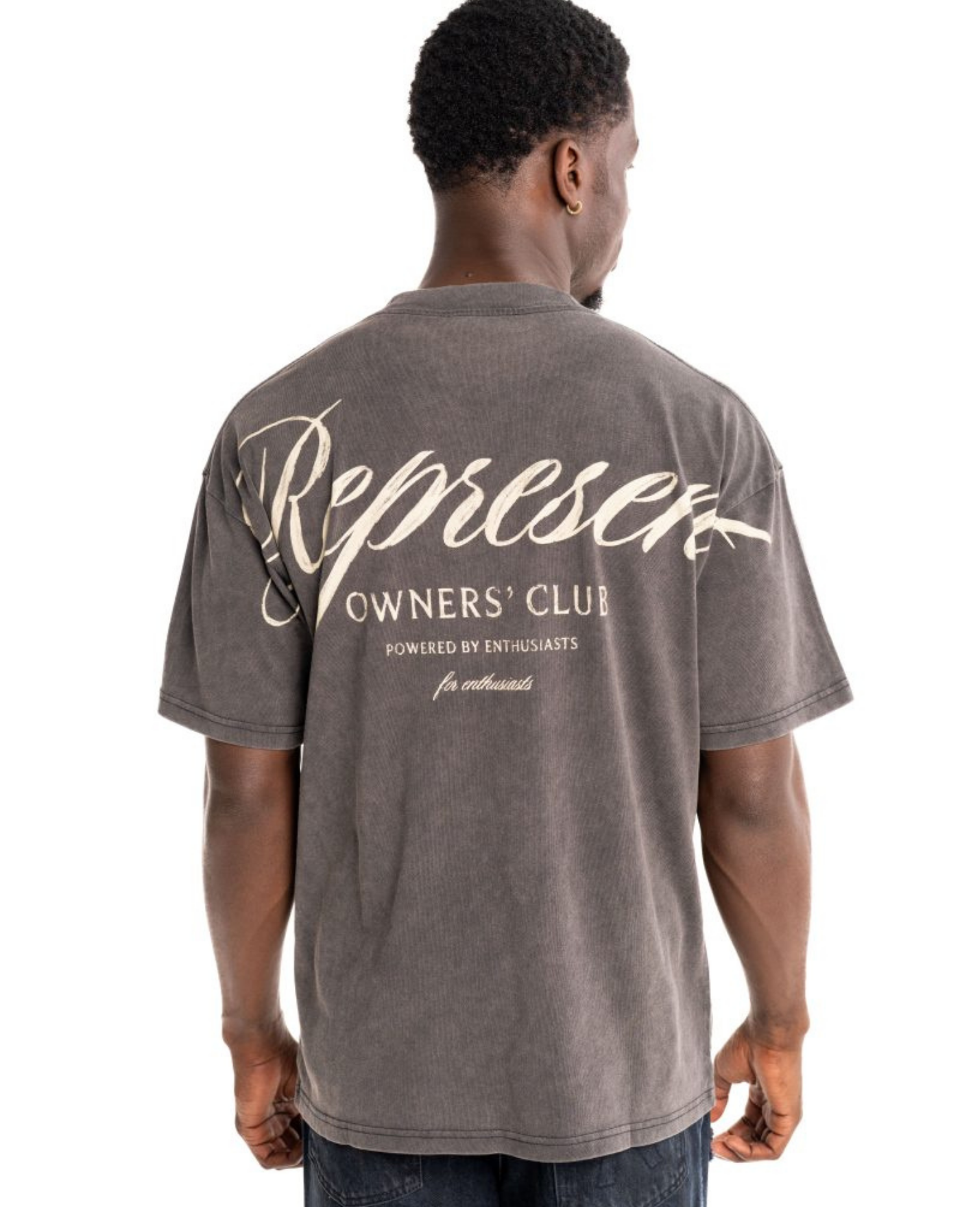 Camiseta Represent Owners Club Script OCM41201 47VINTAGE GREY REPRESENT 